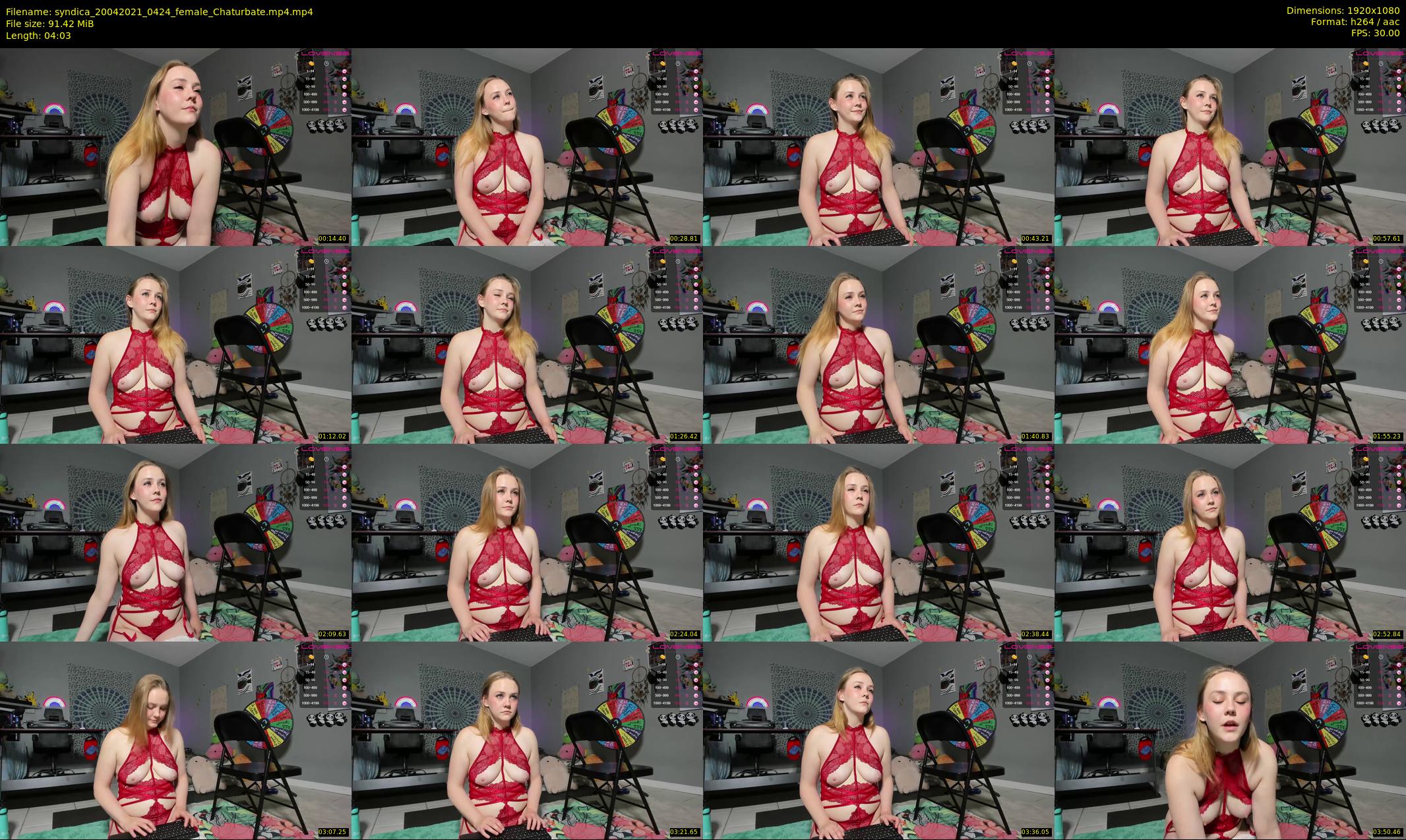 syndica — 5 minute Chaturbate female cam show recording, 1080p, Apr 20, 2021