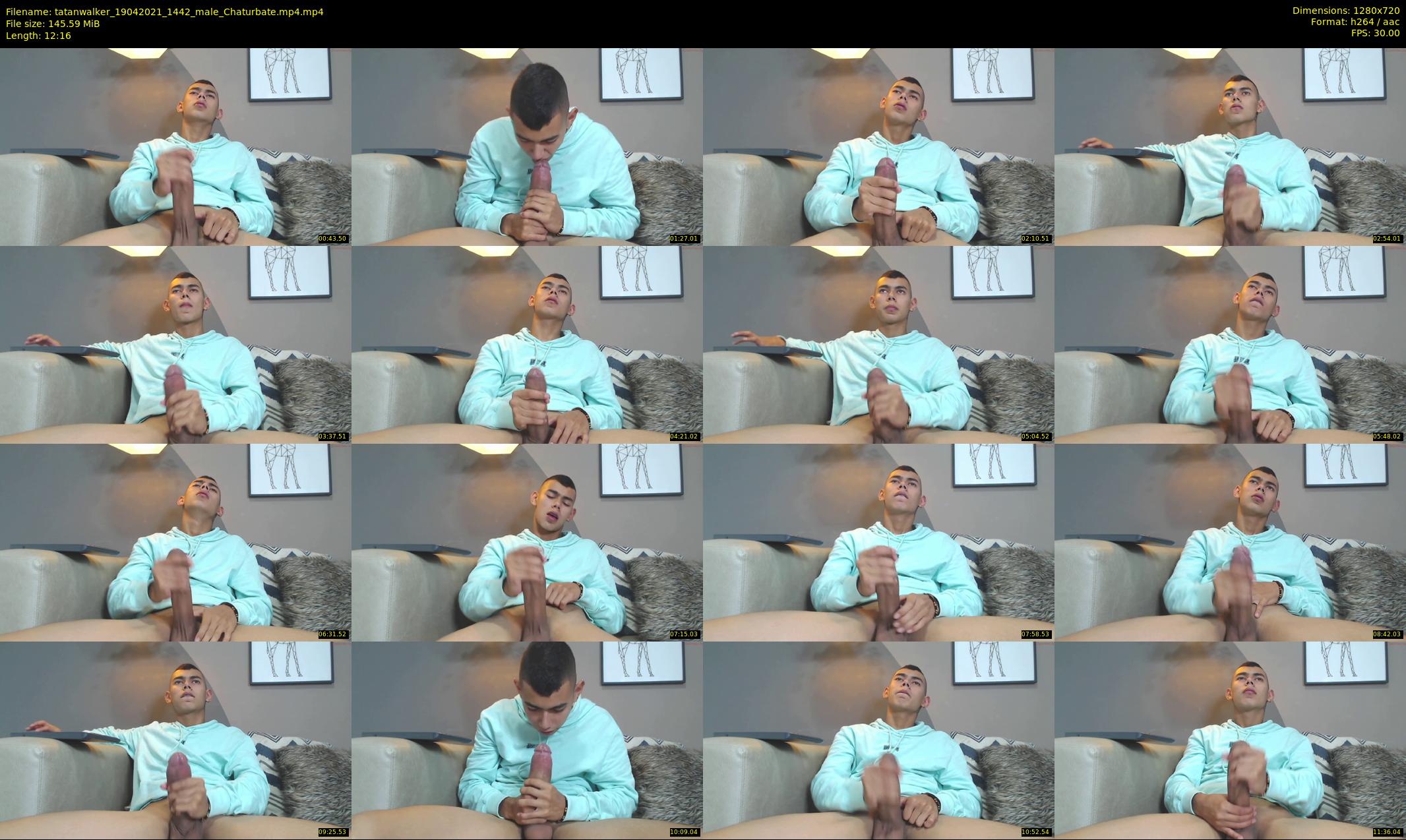 tatanwalker — 13 minute Chaturbate male cam show recording, 720p, Apr 19, 2021