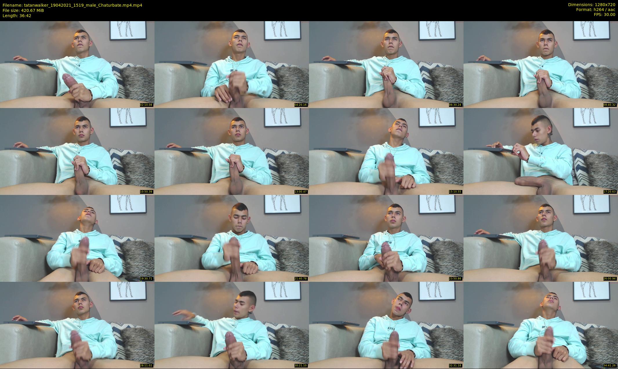 tatanwalker — 37 minute Chaturbate male cam show recording, 720p, Apr 19, 2021