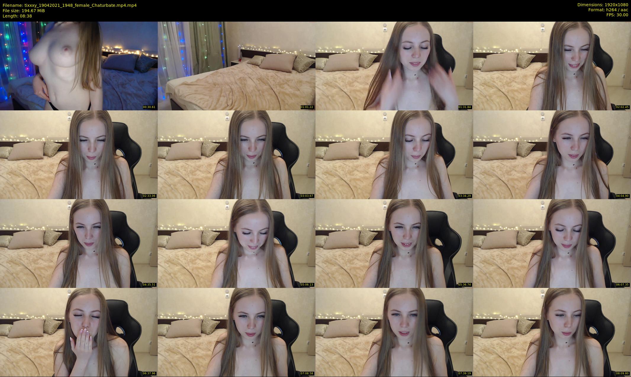 tixxxy — 9 minute Chaturbate female cam show recording, 1080p, Apr 19, 2021