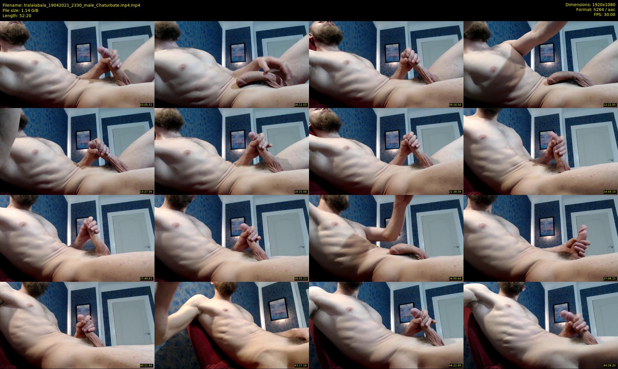 tralalabala — 53 minute Chaturbate male cam show recording, 1080p, Apr 19, 2021