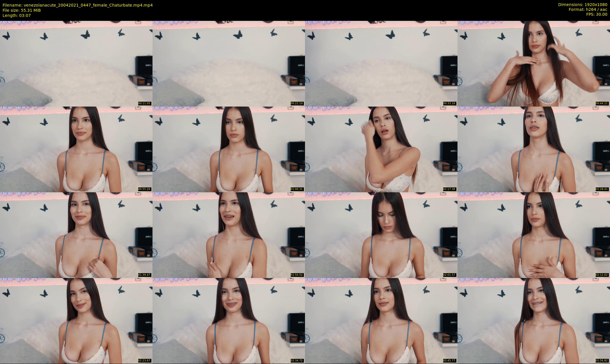 venezolanacute — 4 minute Chaturbate female cam show recording, 1080p, Apr 20, 2021