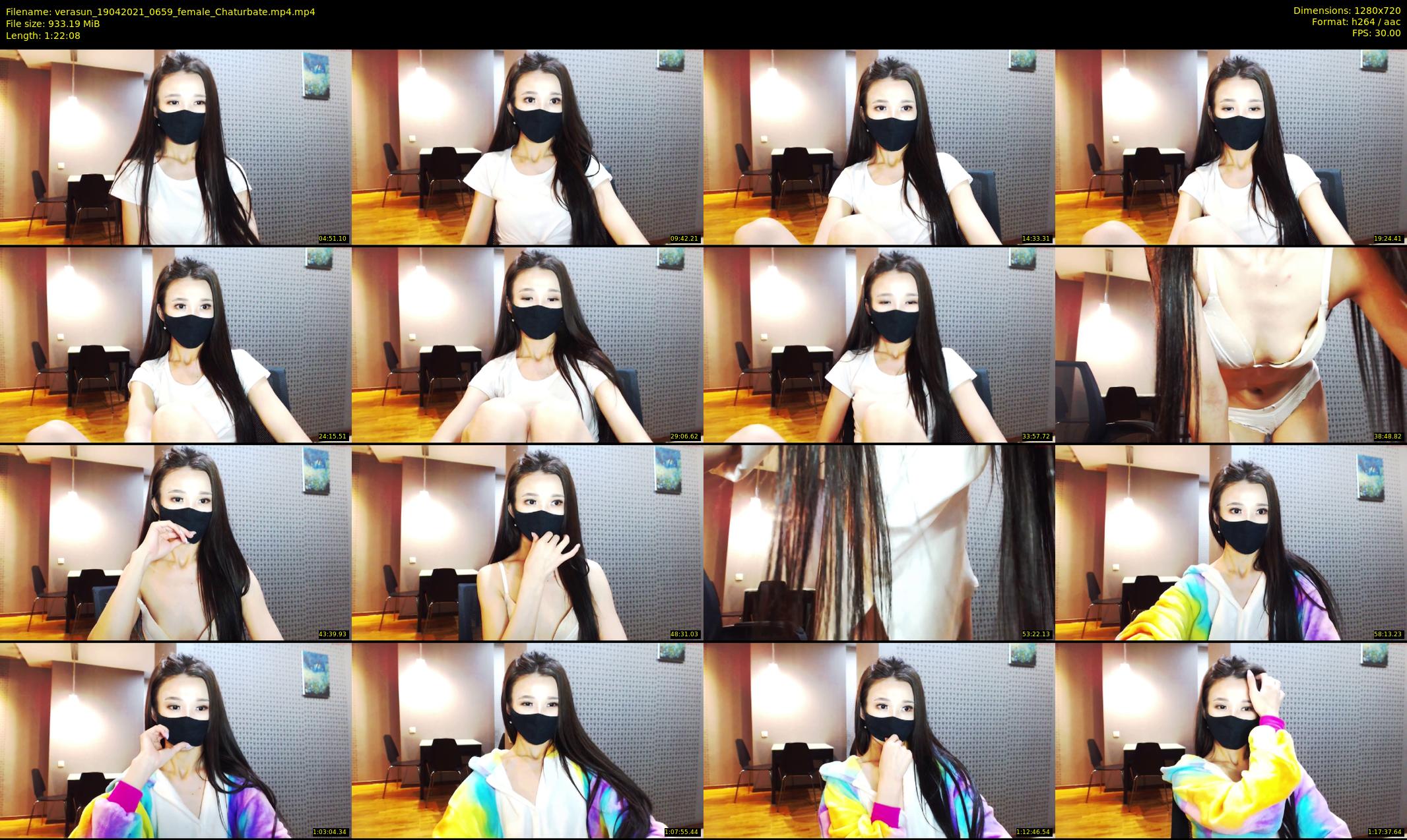 verasun — 83 minute Chaturbate female cam show recording, 720p, Apr 19, 2021