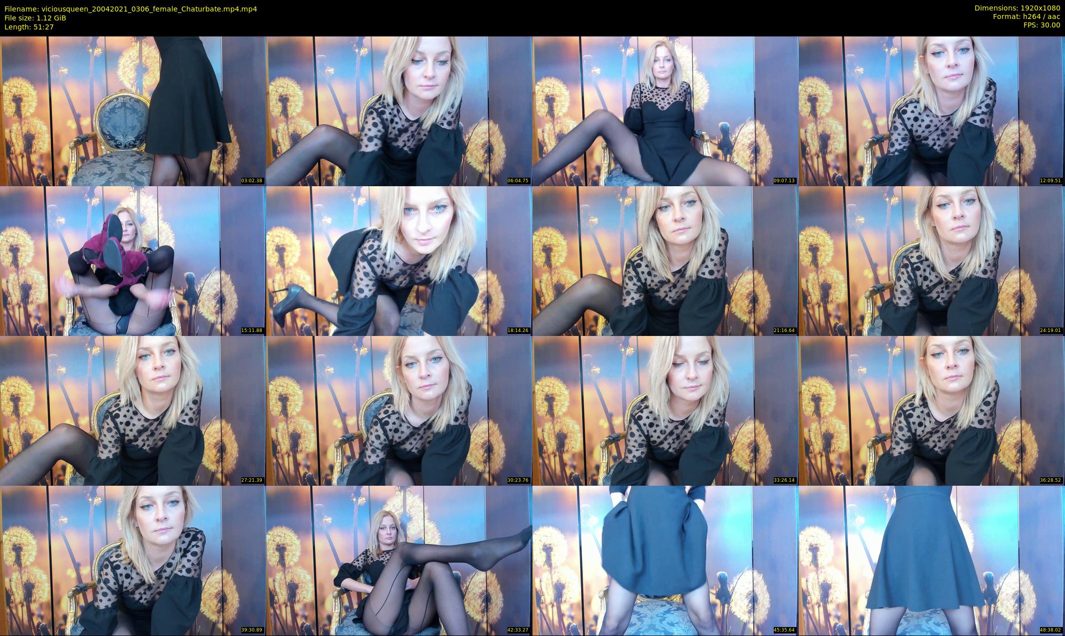 viciousqueen — 52 minute Chaturbate female cam show recording, 1080p, Apr 20, 2021
