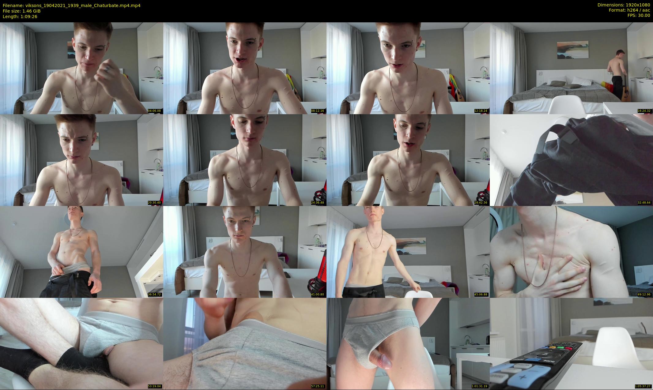 viksons — 70 minute Chaturbate male cam show recording, 1080p, Apr 19, 2021