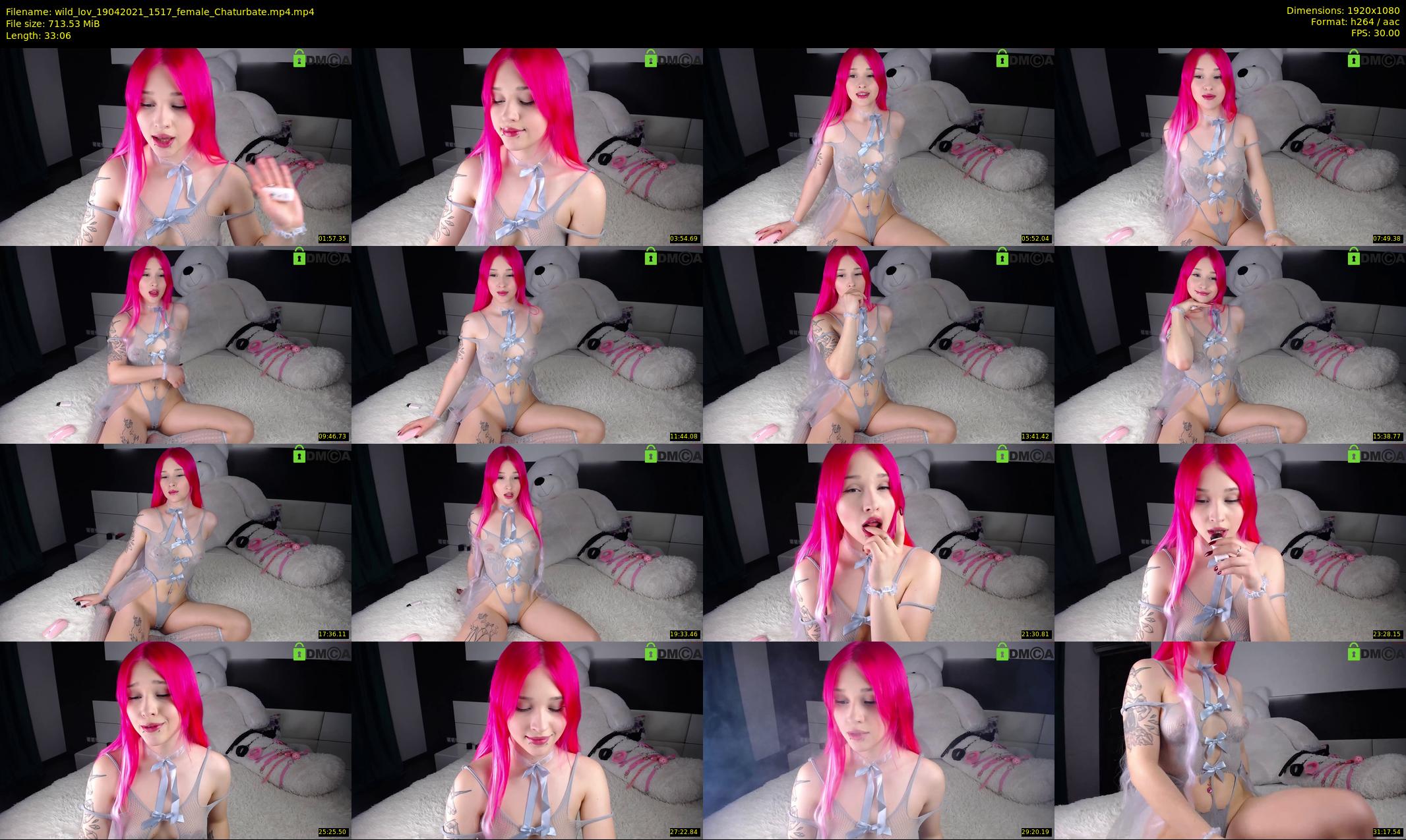 wild_lov — 34 minute Chaturbate female cam show recording, 1080p, Apr 19, 2021