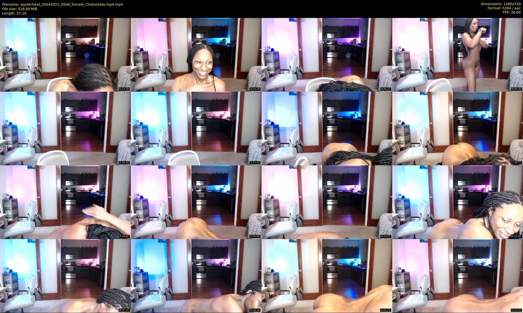 wynterheat — 38 minute Chaturbate female cam show recording, 720p, Apr 20, 2021