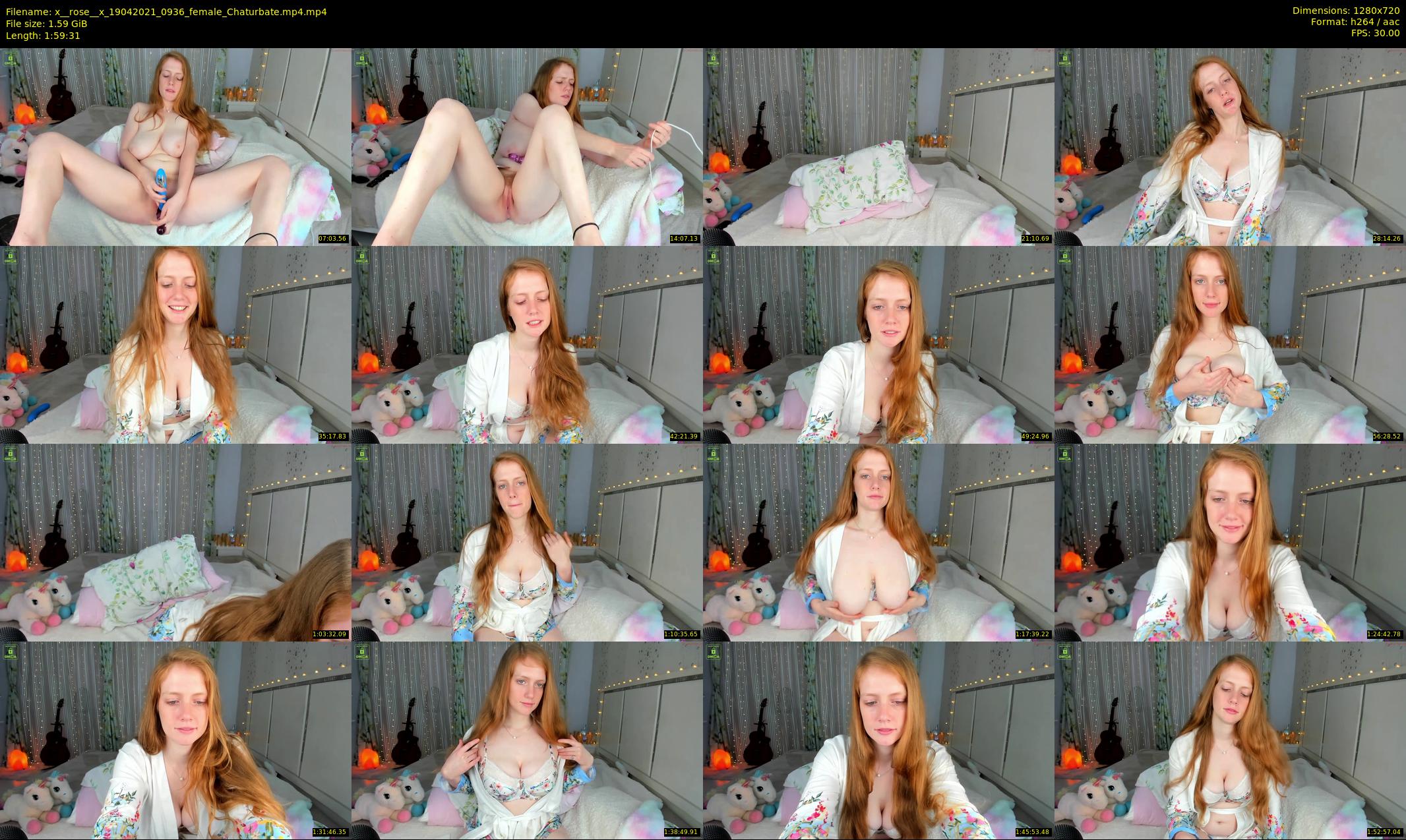 x__rose__x — 120 minute Chaturbate female cam show recording, 720p, Apr 19, 2021