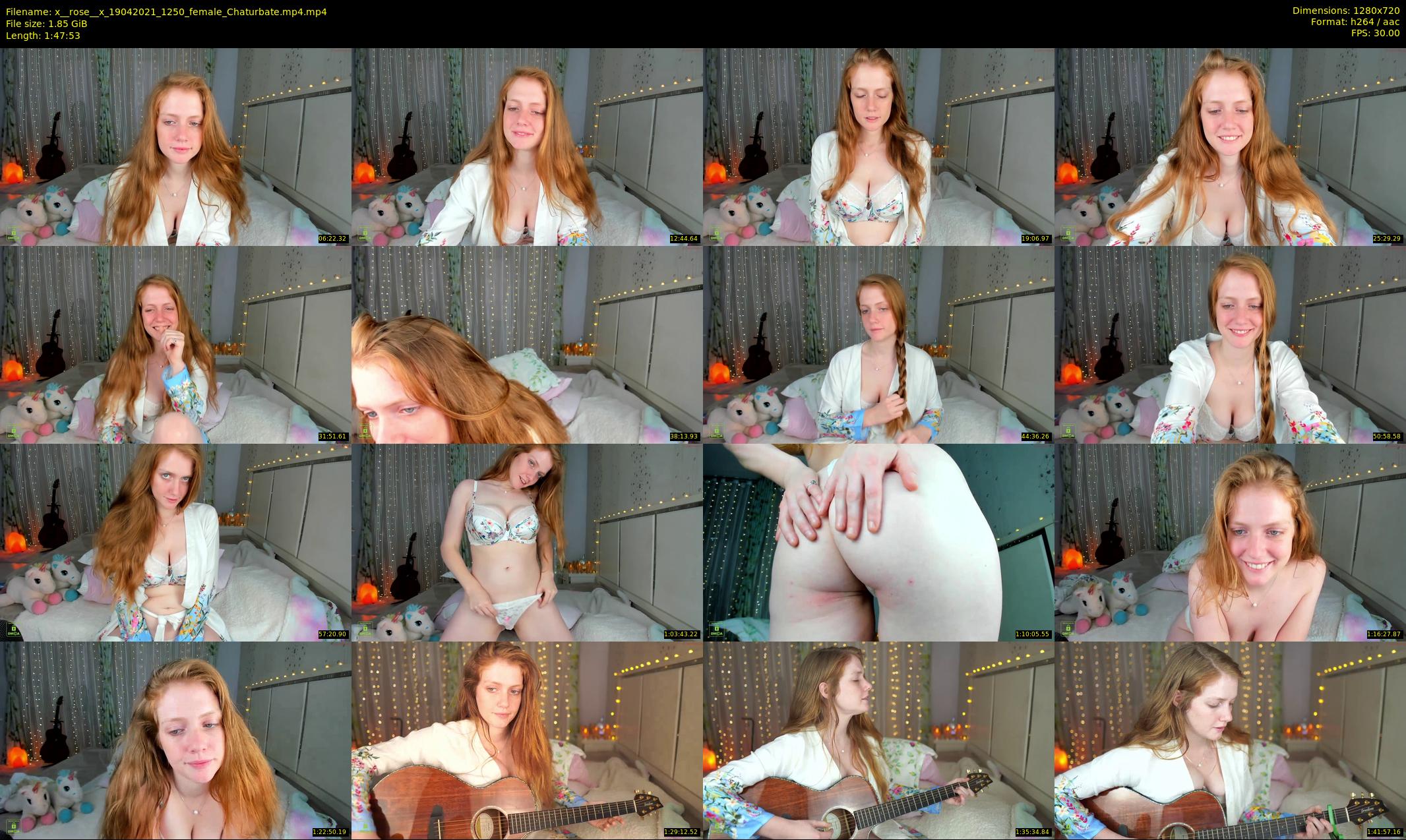 x__rose__x — 108 minute Chaturbate female cam show recording, 720p, Apr 19, 2021