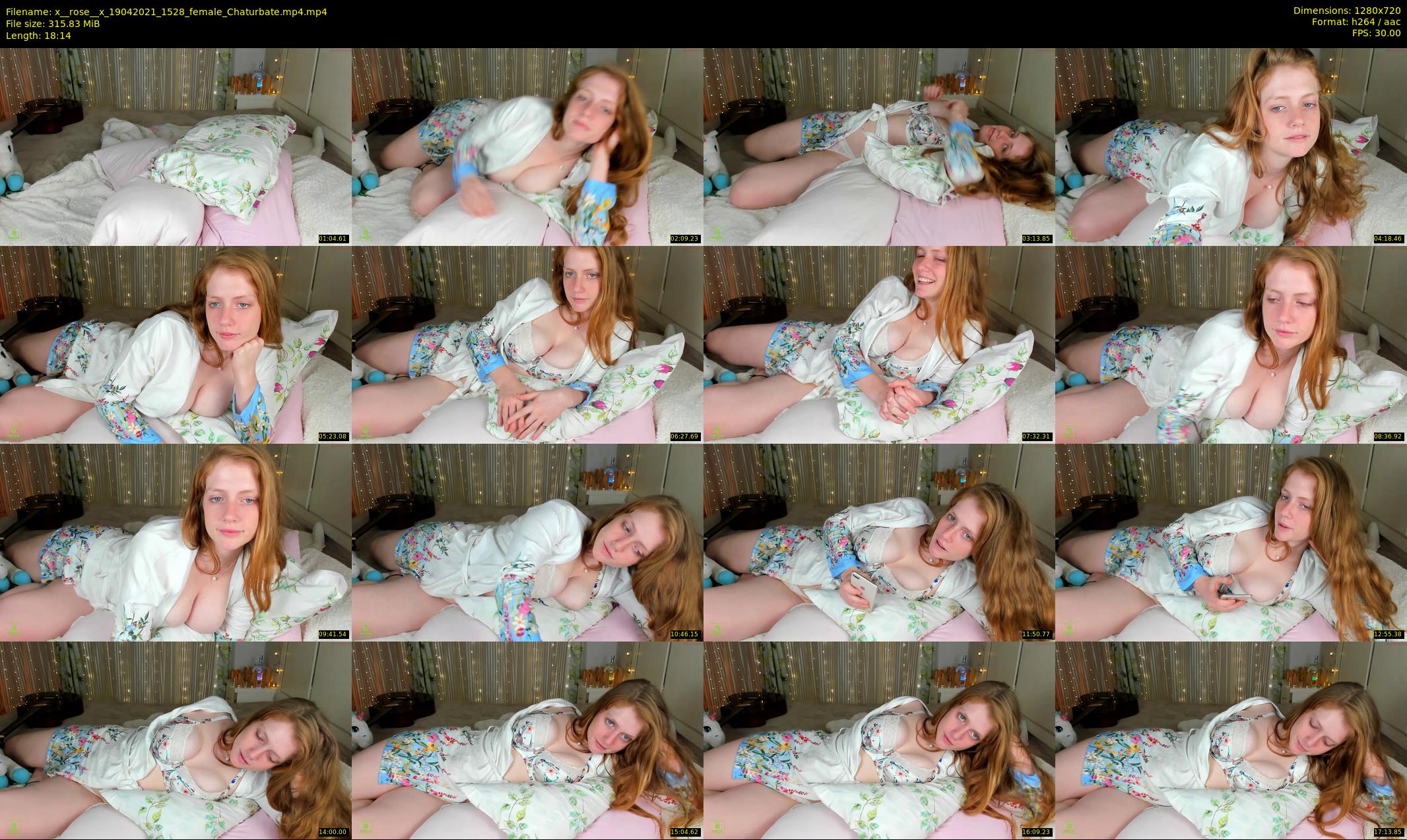 x__rose__x — 19 minute Chaturbate female cam show recording, 720p, Apr 19, 2021