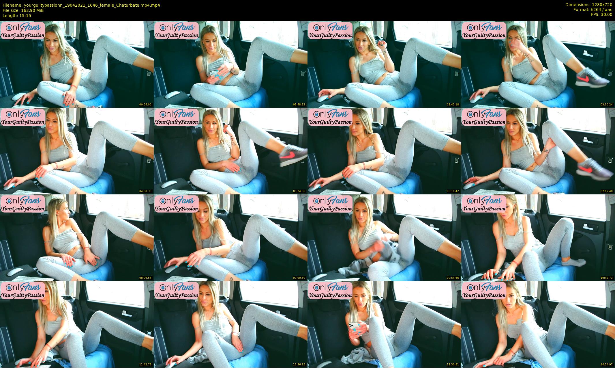 yourguiltypassionn — 16 minute Chaturbate female cam show recording, 720p, Apr 19, 2021
