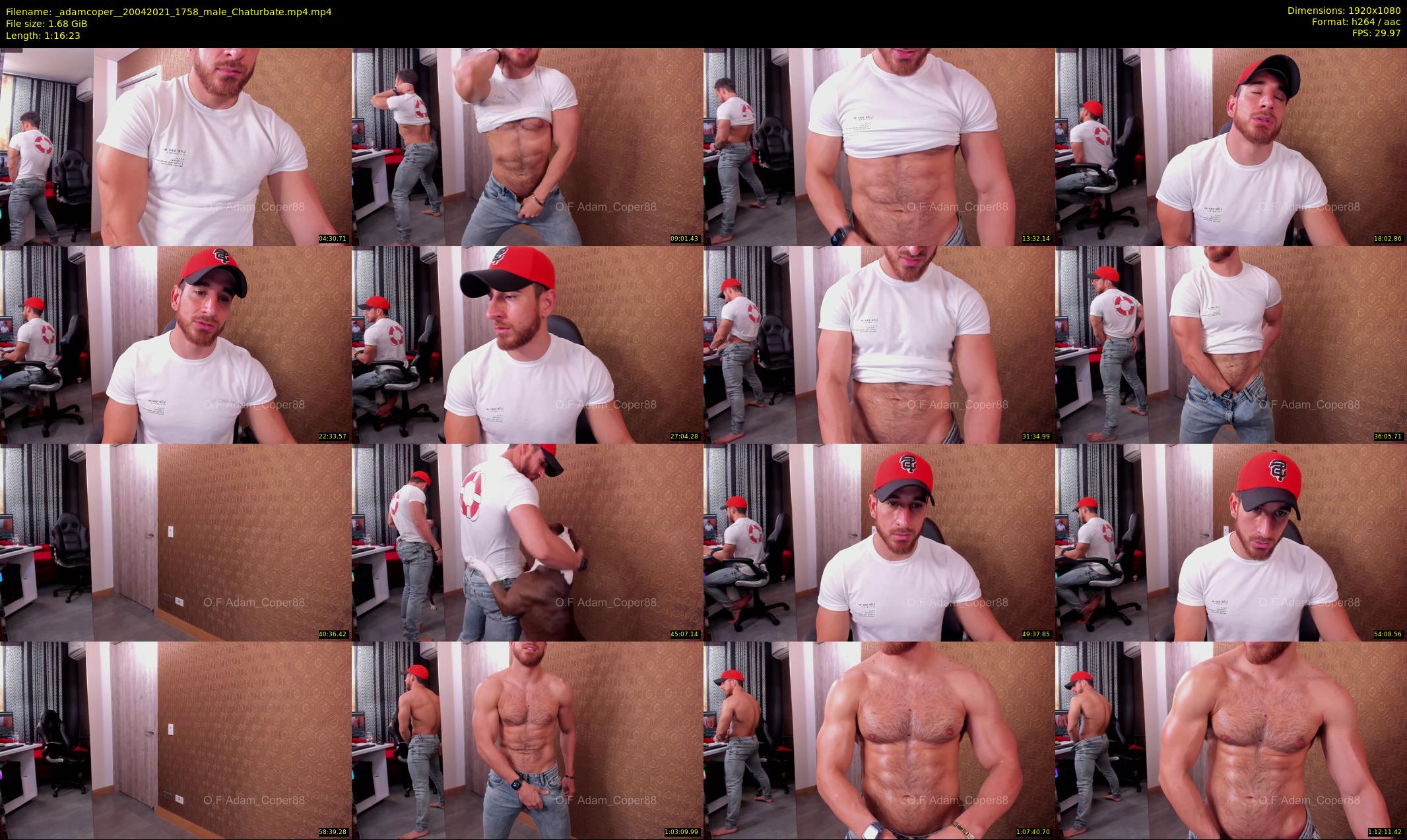_adamcoper_ — 77 minute Chaturbate male cam show recording, 1080p, Apr 20, 2021