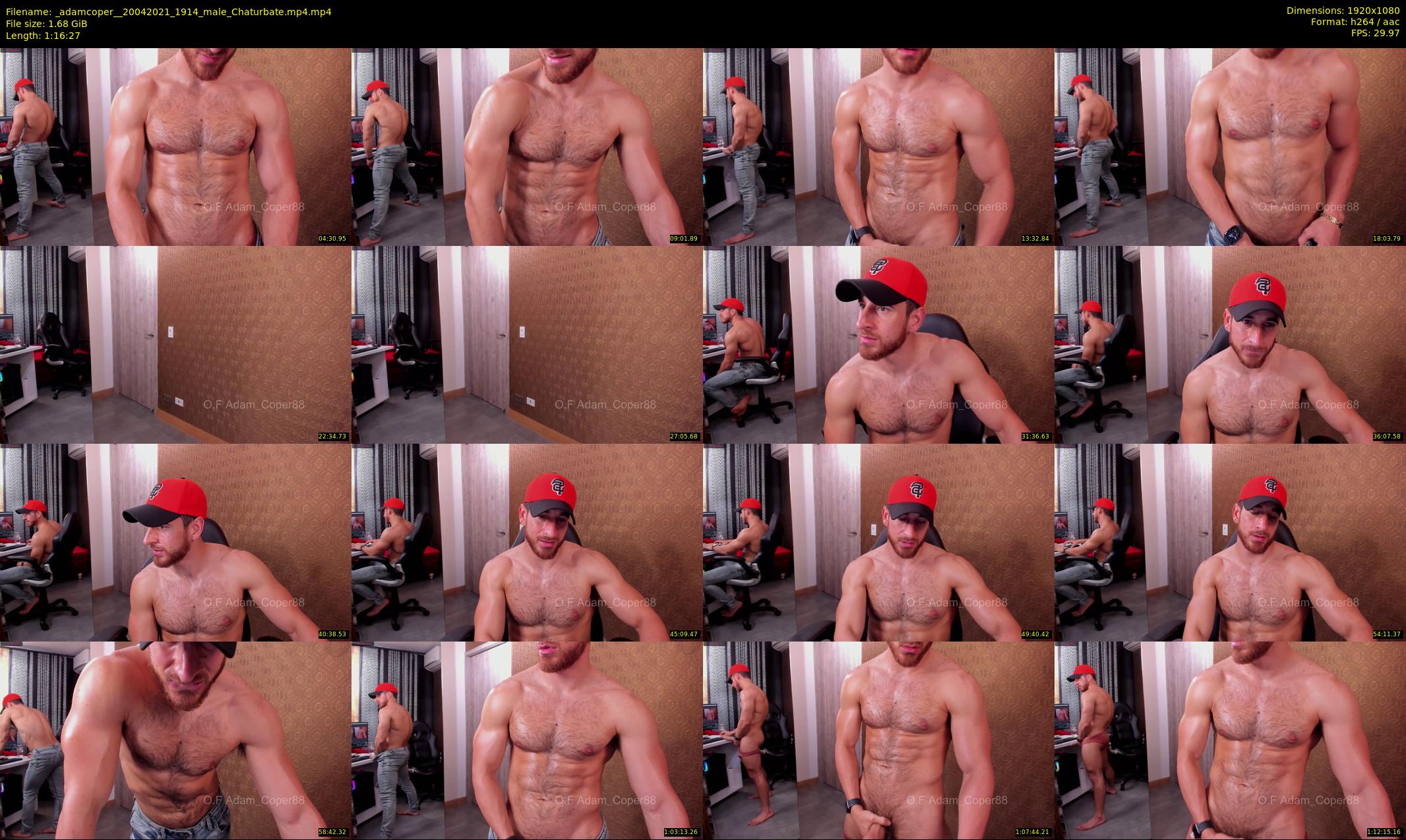 _adamcoper_ — 77 minute Chaturbate male cam show recording, 1080p, Apr 20, 2021