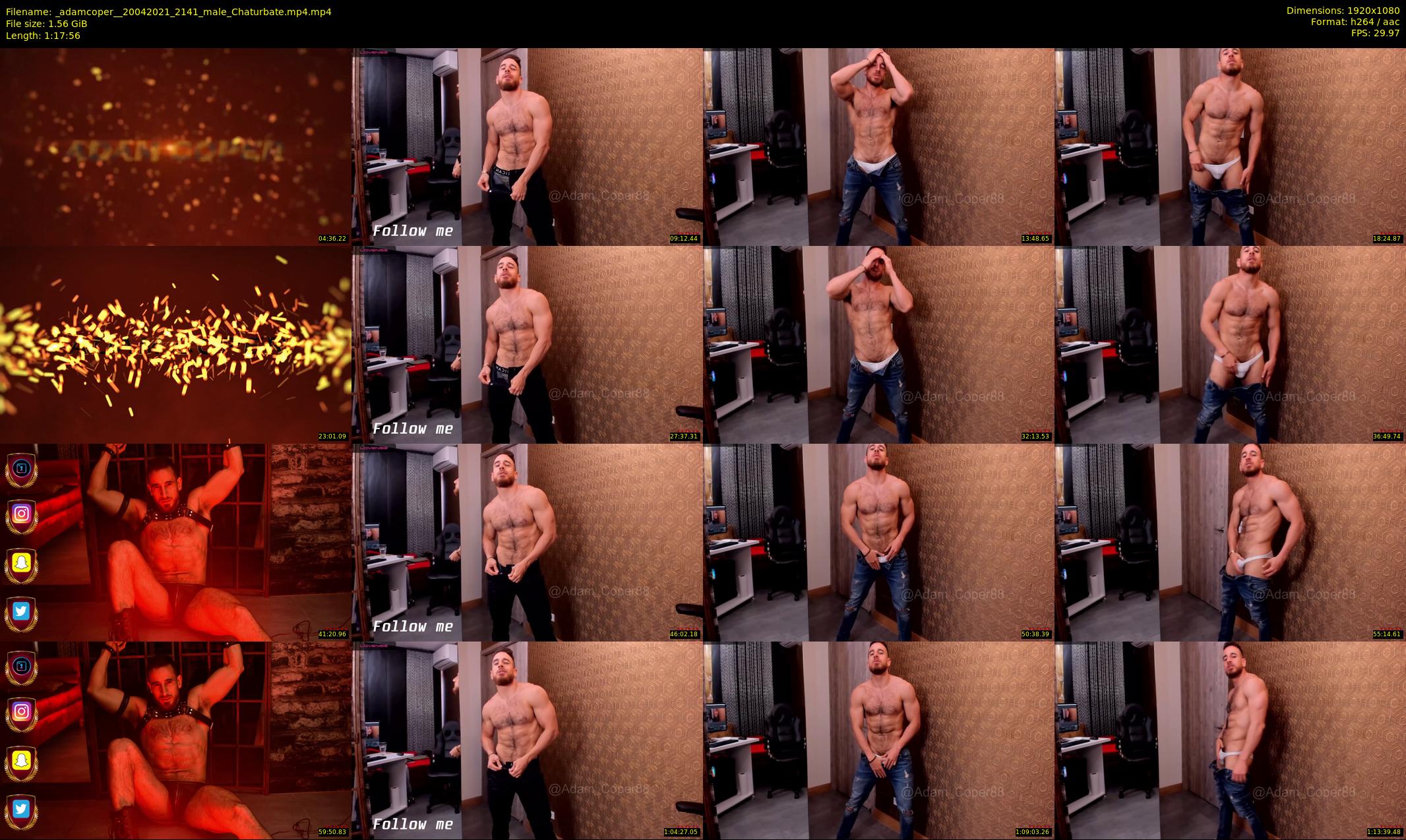 _adamcoper_ — 78 minute Chaturbate male cam show recording, 1080p, Apr 20, 2021
