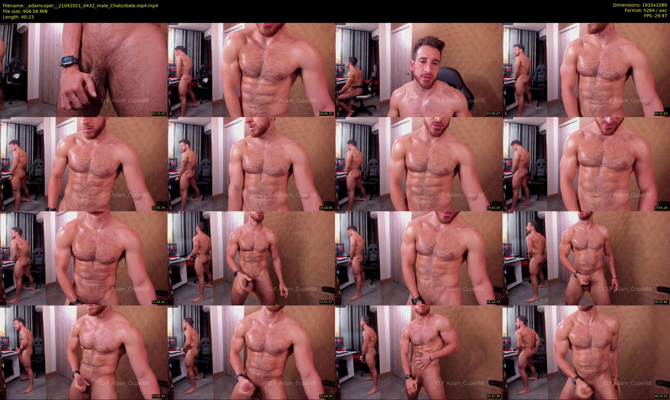 _adamcoper_ — 41 minute Chaturbate male cam show recording, 1080p, Apr 21, 2021