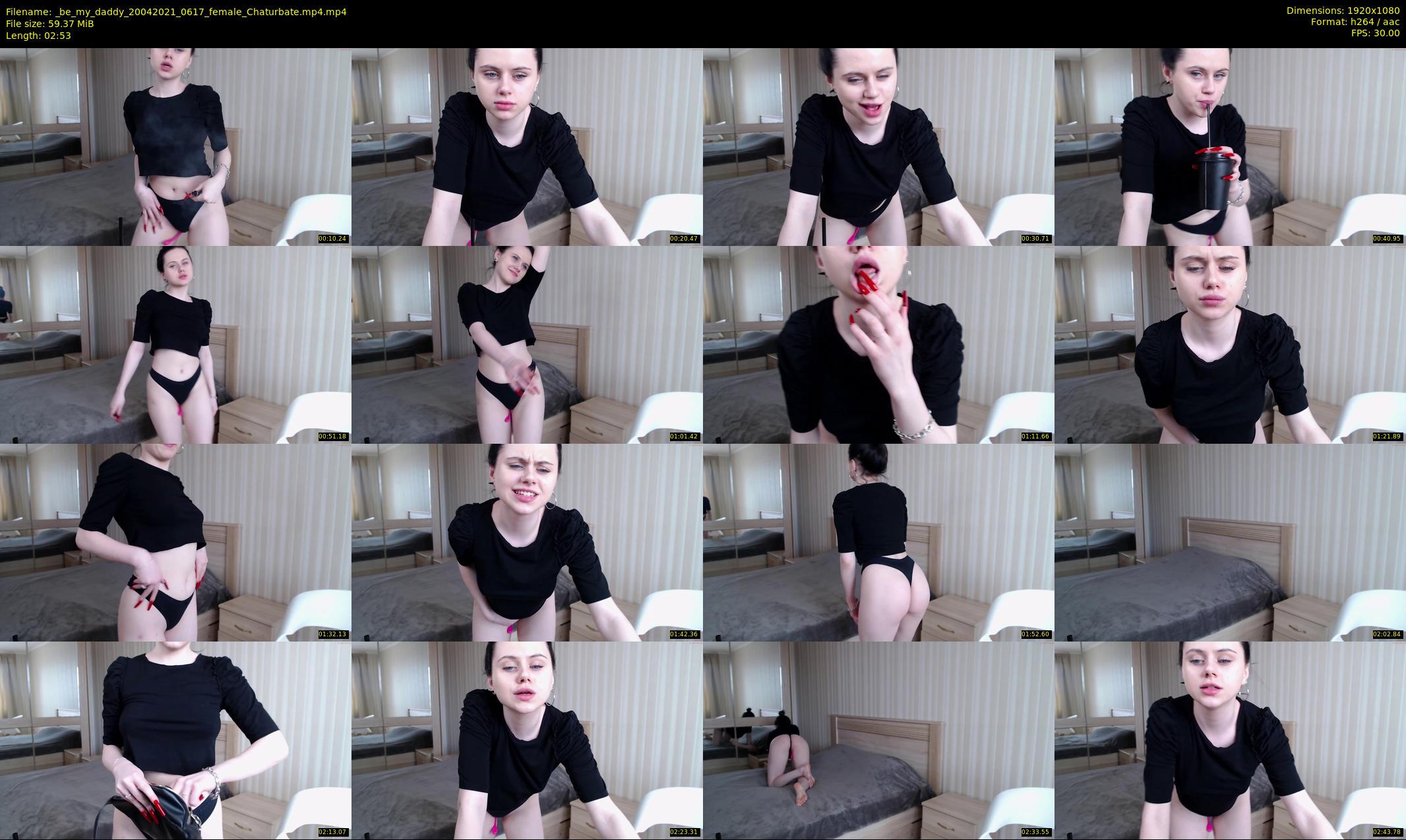 _be_my_daddy — 3 minute Chaturbate female cam show recording, 1080p, Apr 20, 2021