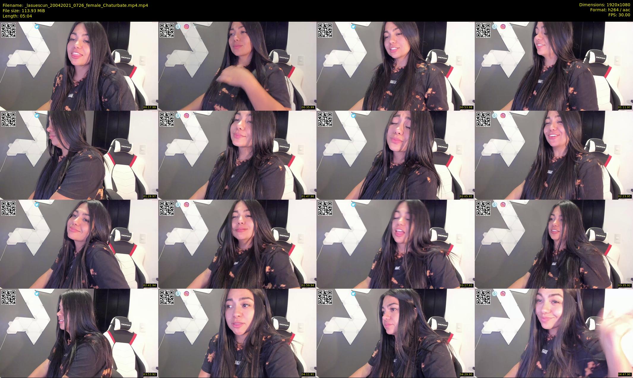 _lasuescun — 6 minute Chaturbate female cam show recording, 1080p, Apr 20, 2021
