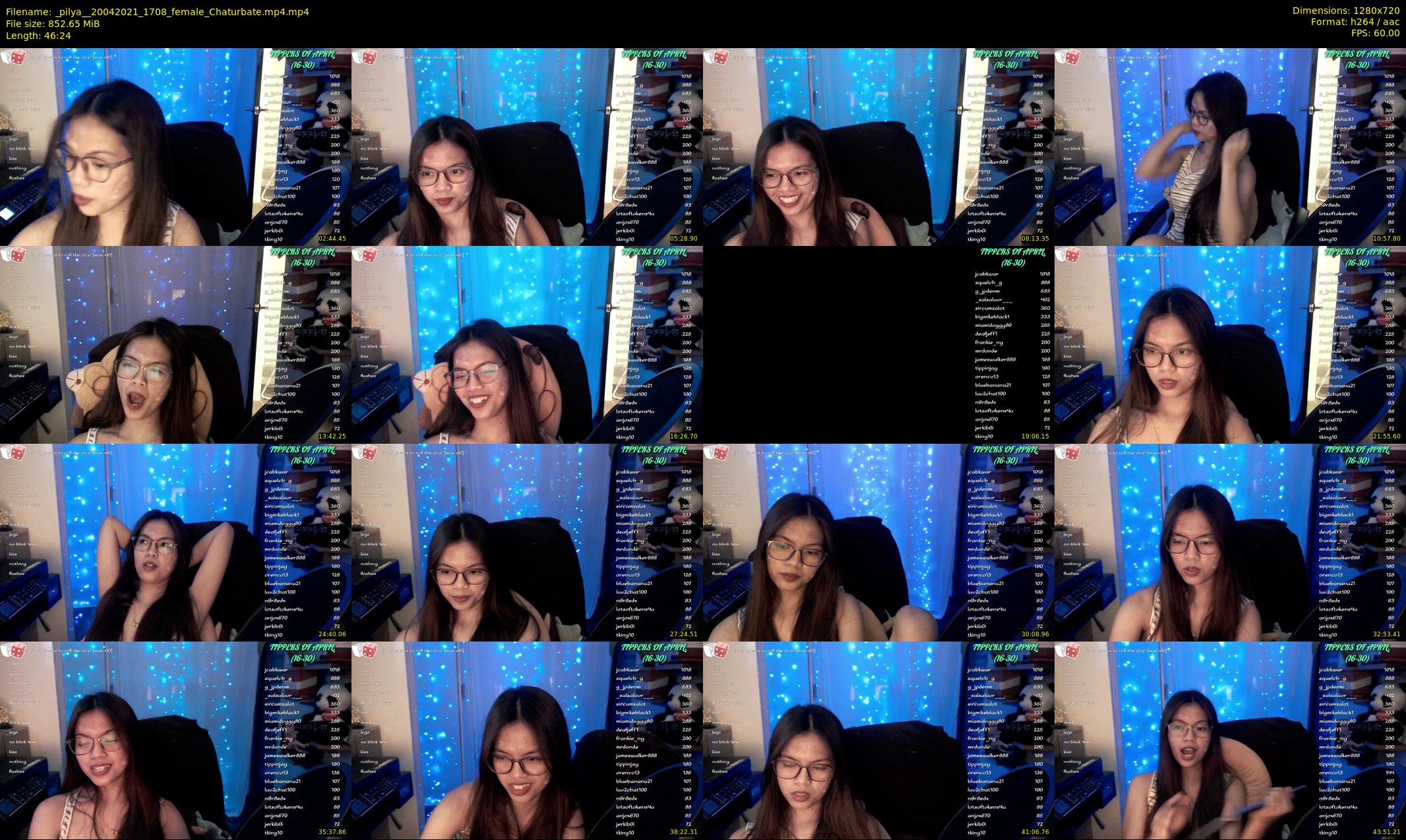 _pilya_ — 47 minute Chaturbate female cam show recording, 720p, Apr 20, 2021