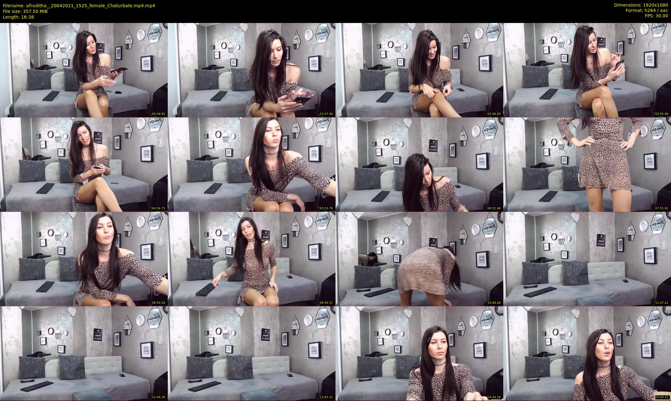 afroditha_ — 17 minute Chaturbate female cam show recording, 1080p, Apr 20, 2021