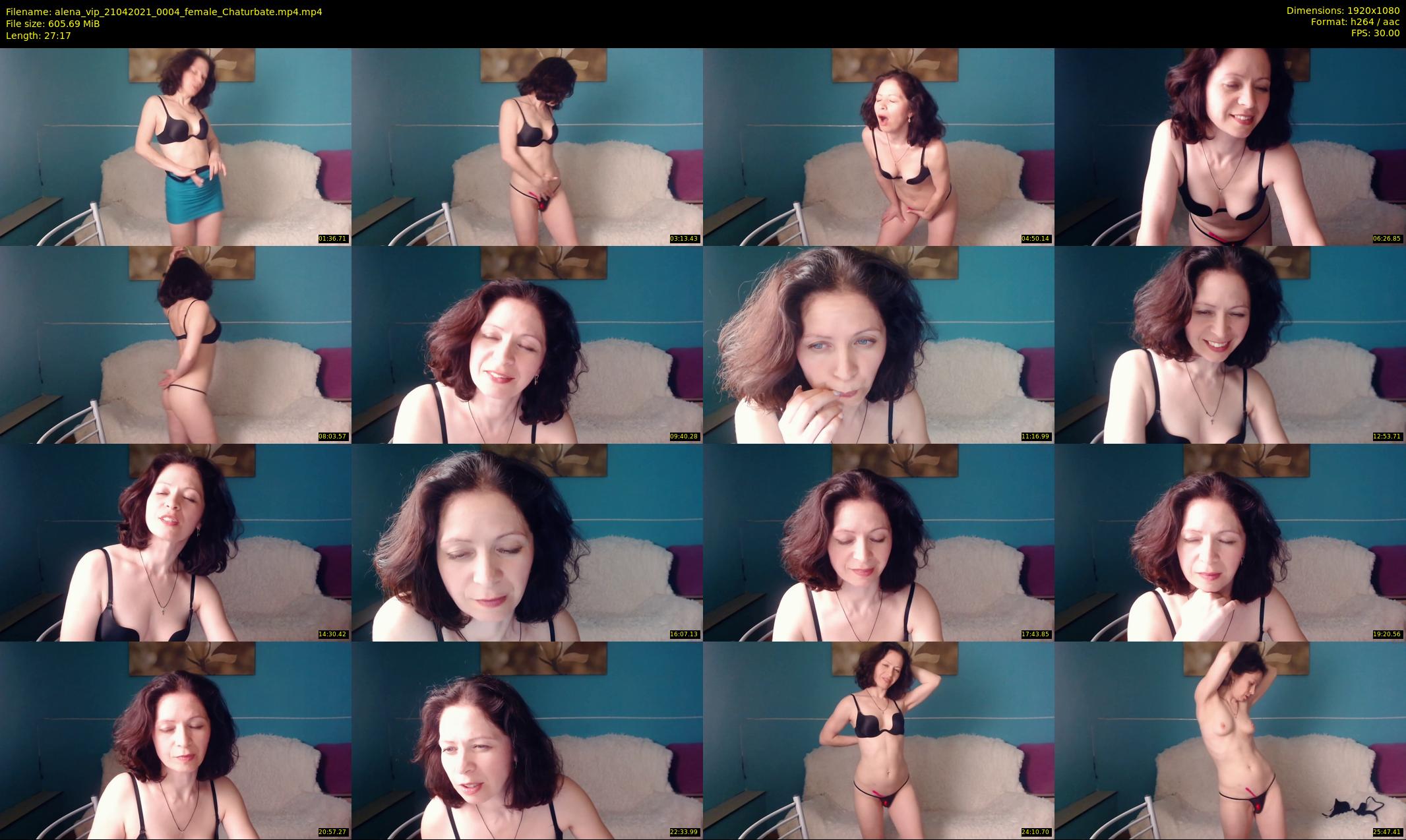 alena_vip — 28 minute Chaturbate female cam show recording, 1080p, Apr 21, 2021