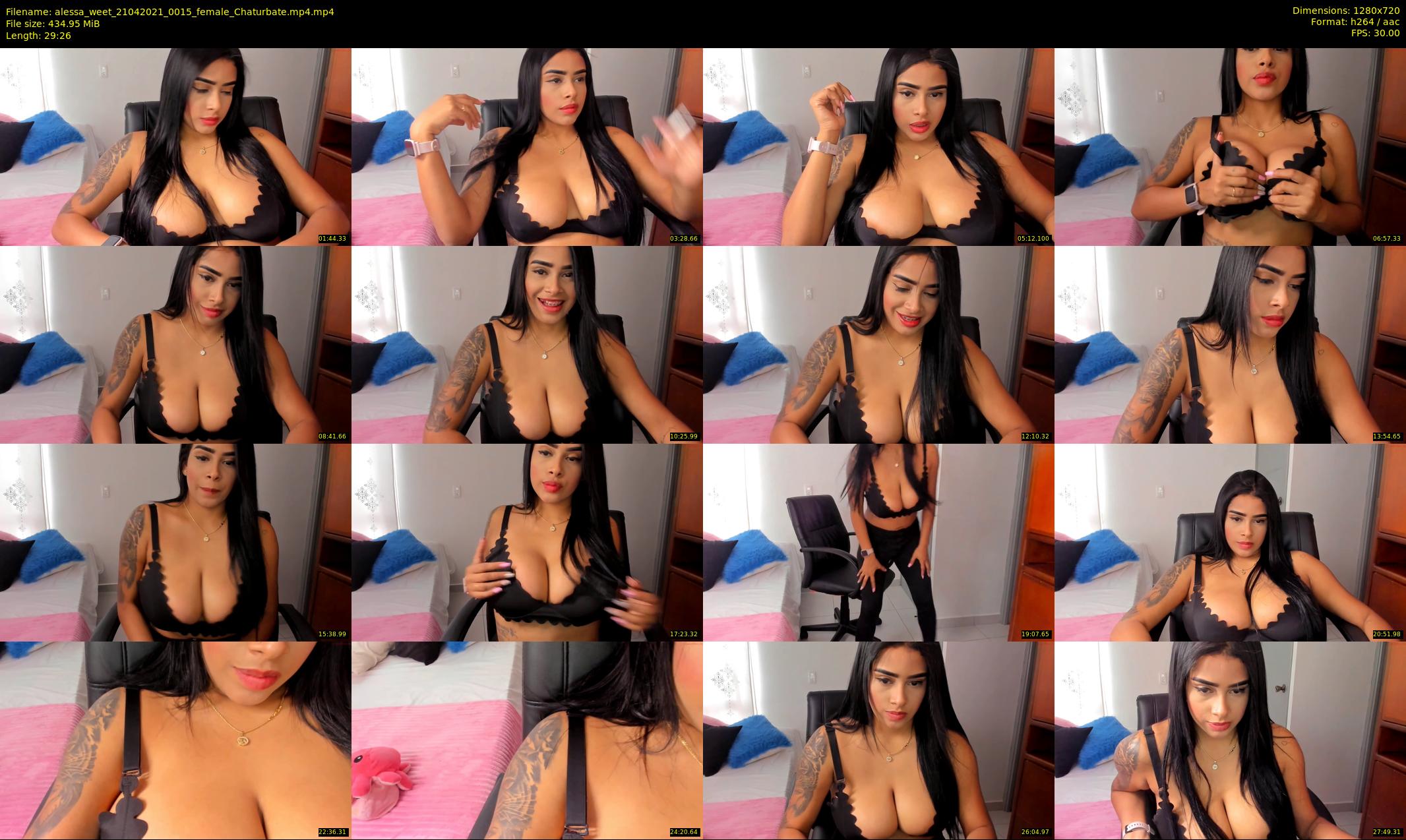 alessa_weet — 30 minute Chaturbate female cam show recording, 720p, Apr 21, 2021