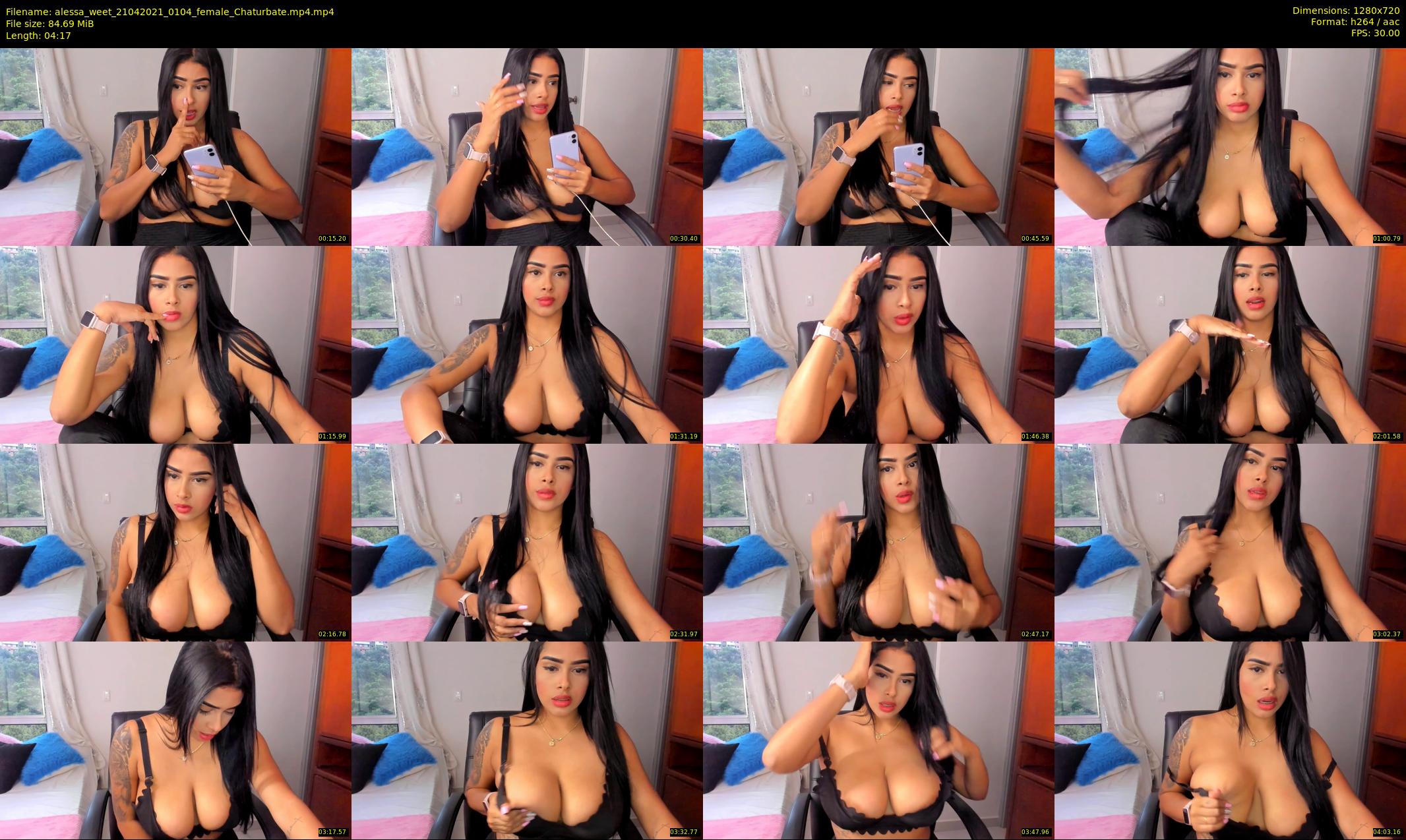 alessa_weet — 5 minute Chaturbate female cam show recording, 720p, Apr 21, 2021