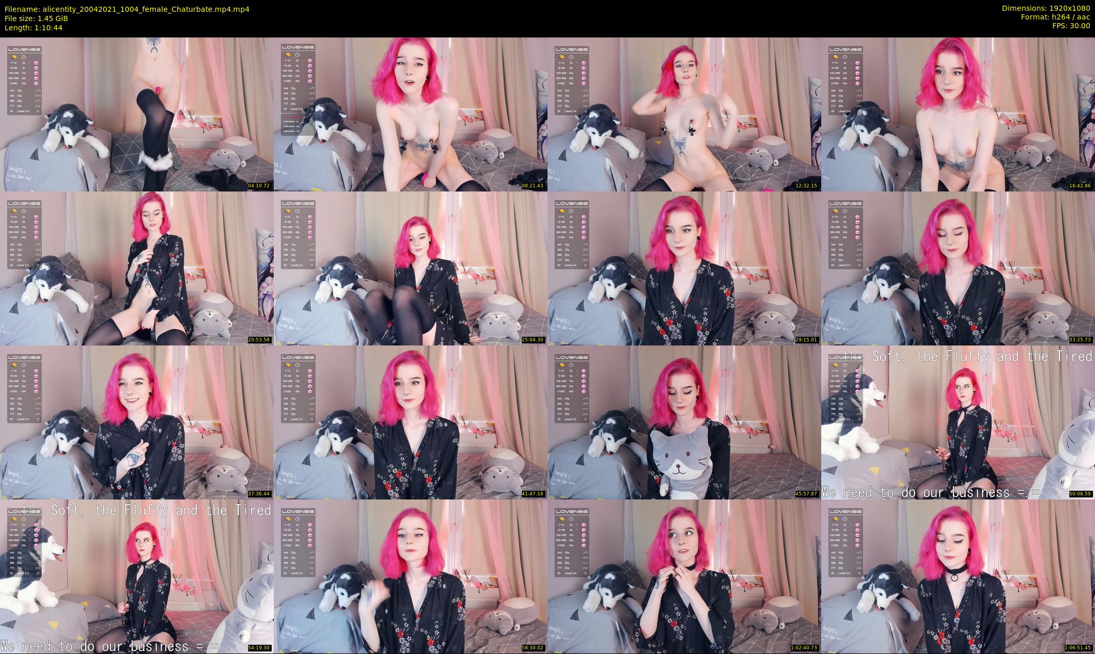 alicentity — 71 minute Chaturbate female cam show recording, 1080p, Apr 20, 2021
