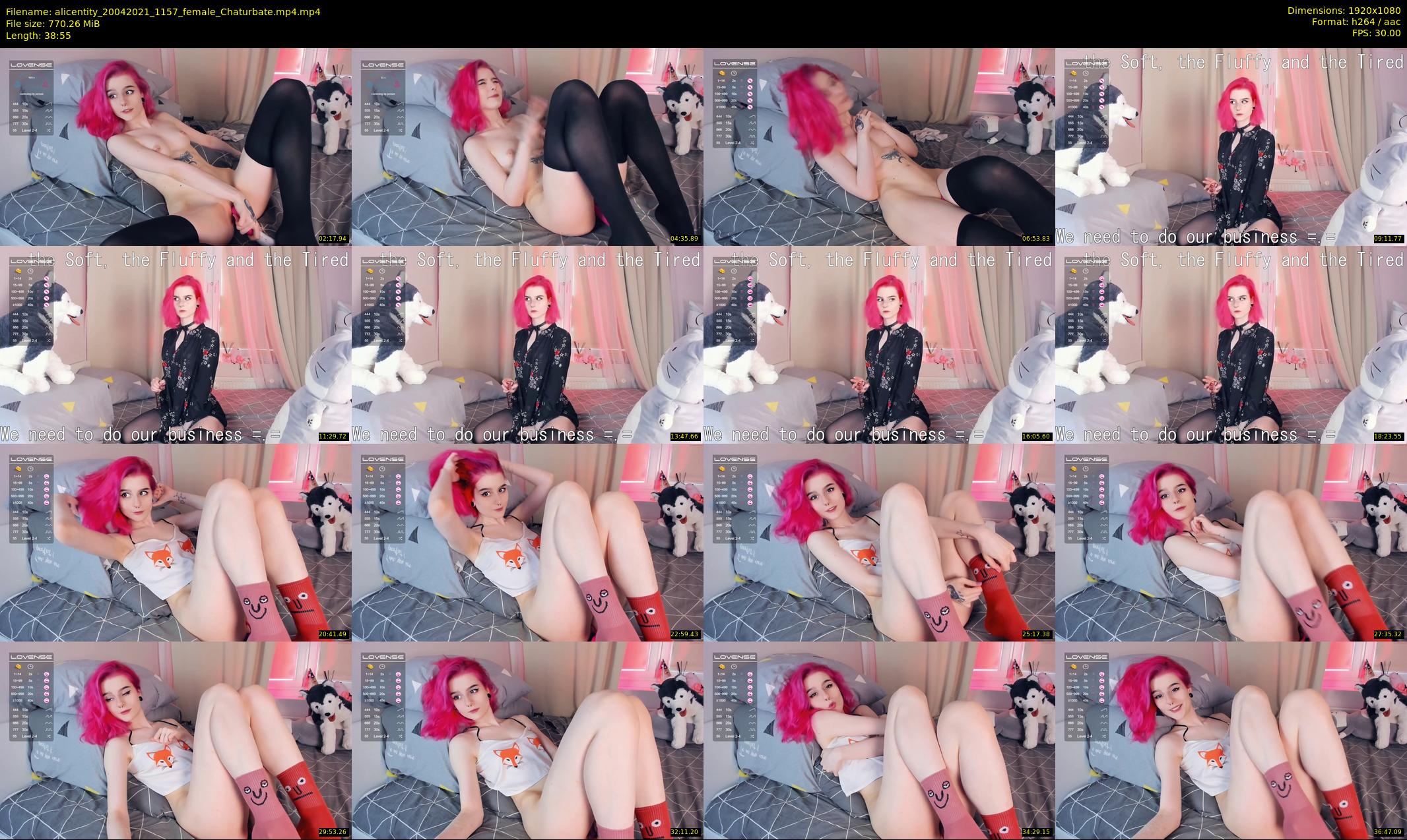 alicentity — 39 minute Chaturbate female cam show recording, 1080p, Apr 20, 2021