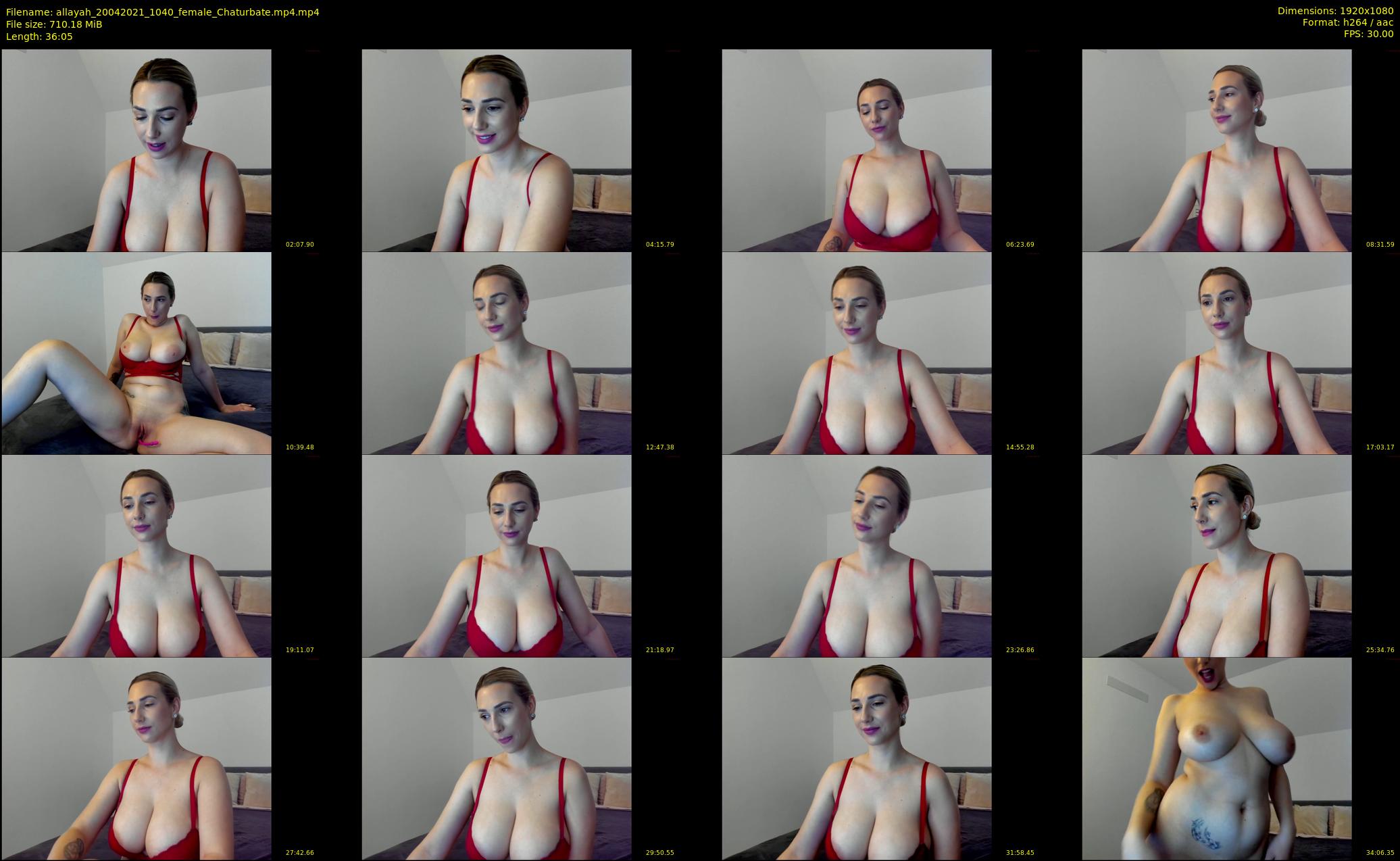 allayah — 37 minute Chaturbate female cam show recording, 1080p, Apr 20, 2021