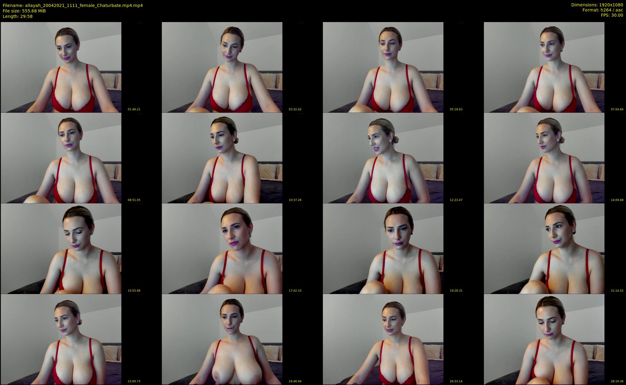 allayah — 30 minute Chaturbate female cam show recording, 1080p, Apr 20, 2021