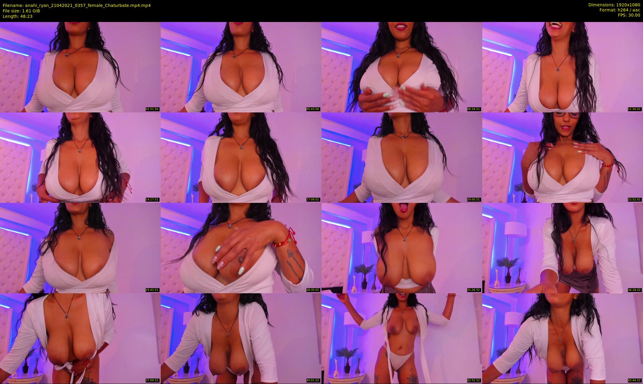 anahi_ryan — 49 minute Chaturbate female cam show recording, 1080p, Apr 21, 2021