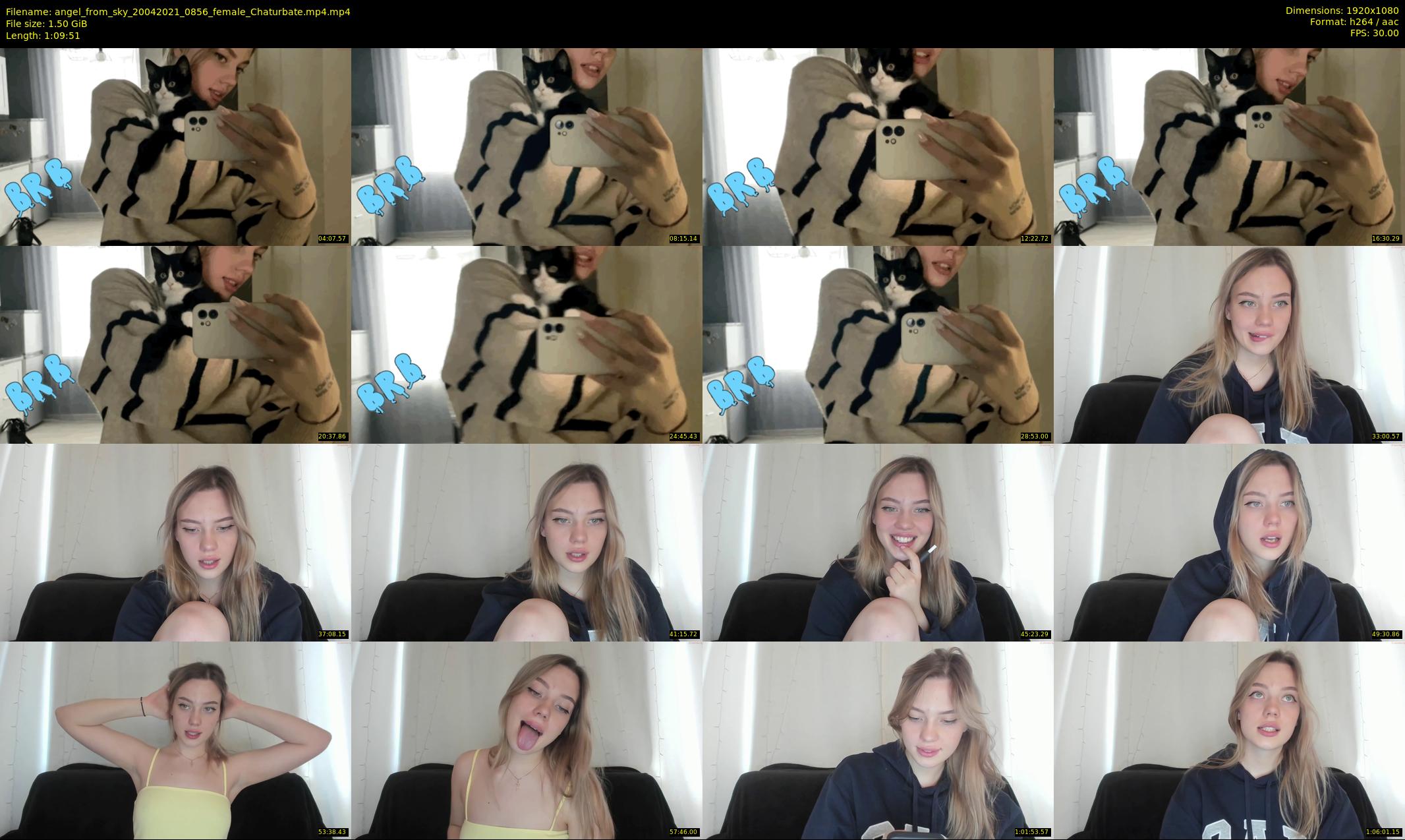 angel_from_sky — 70 minute Chaturbate female cam show recording, 1080p, Apr 20, 2021