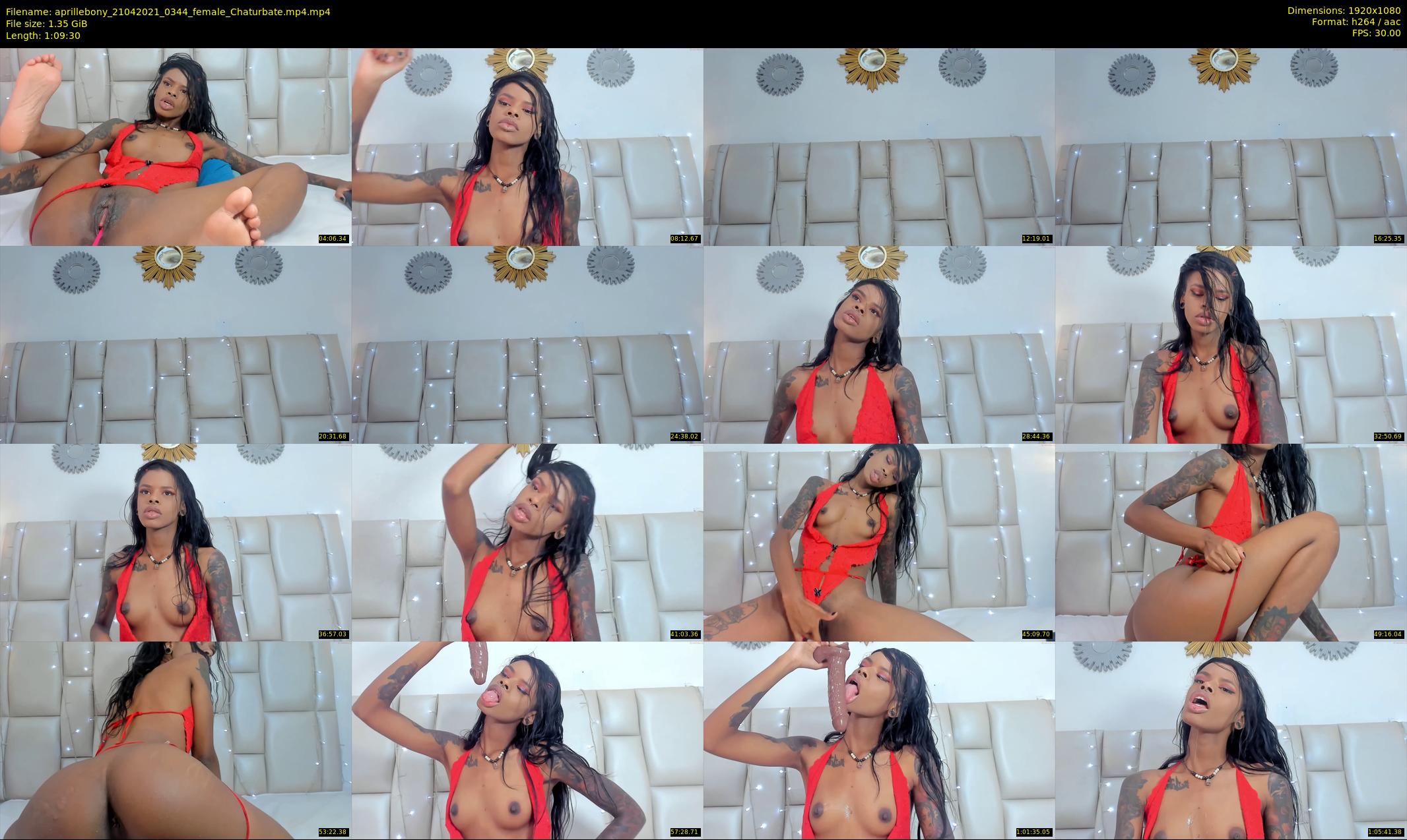 aprillebony — 70 minute Chaturbate female cam show recording, 1080p, Apr 21, 2021