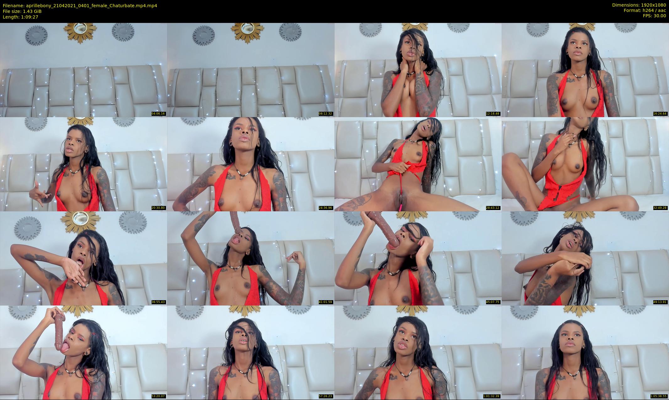 aprillebony — 70 minute Chaturbate female cam show recording, 1080p, Apr 21, 2021