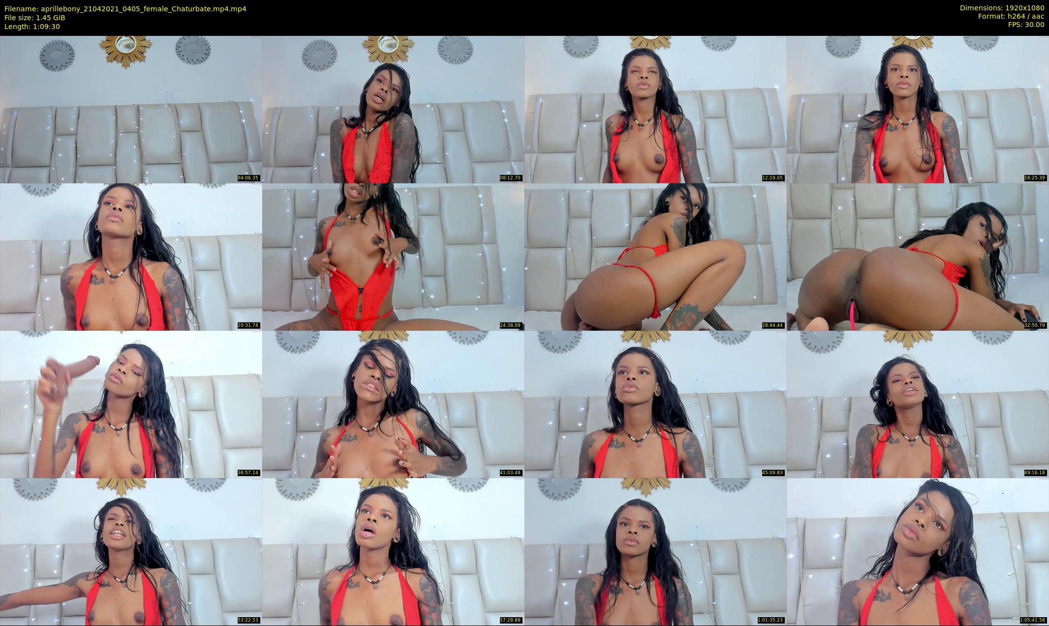 aprillebony — 70 minute Chaturbate female cam show recording, 1080p, Apr 21, 2021