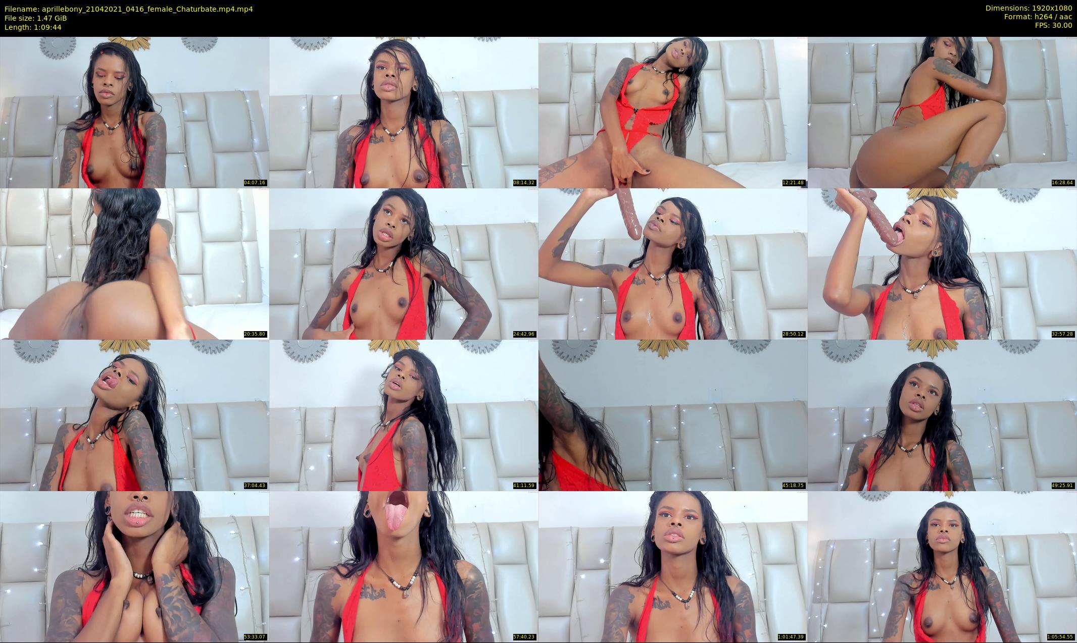 aprillebony — 70 minute Chaturbate female cam show recording, 1080p, Apr 21, 2021