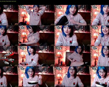blueasfuck — 70 minute Chaturbate female cam show recording, 720p, Apr 20, 2021