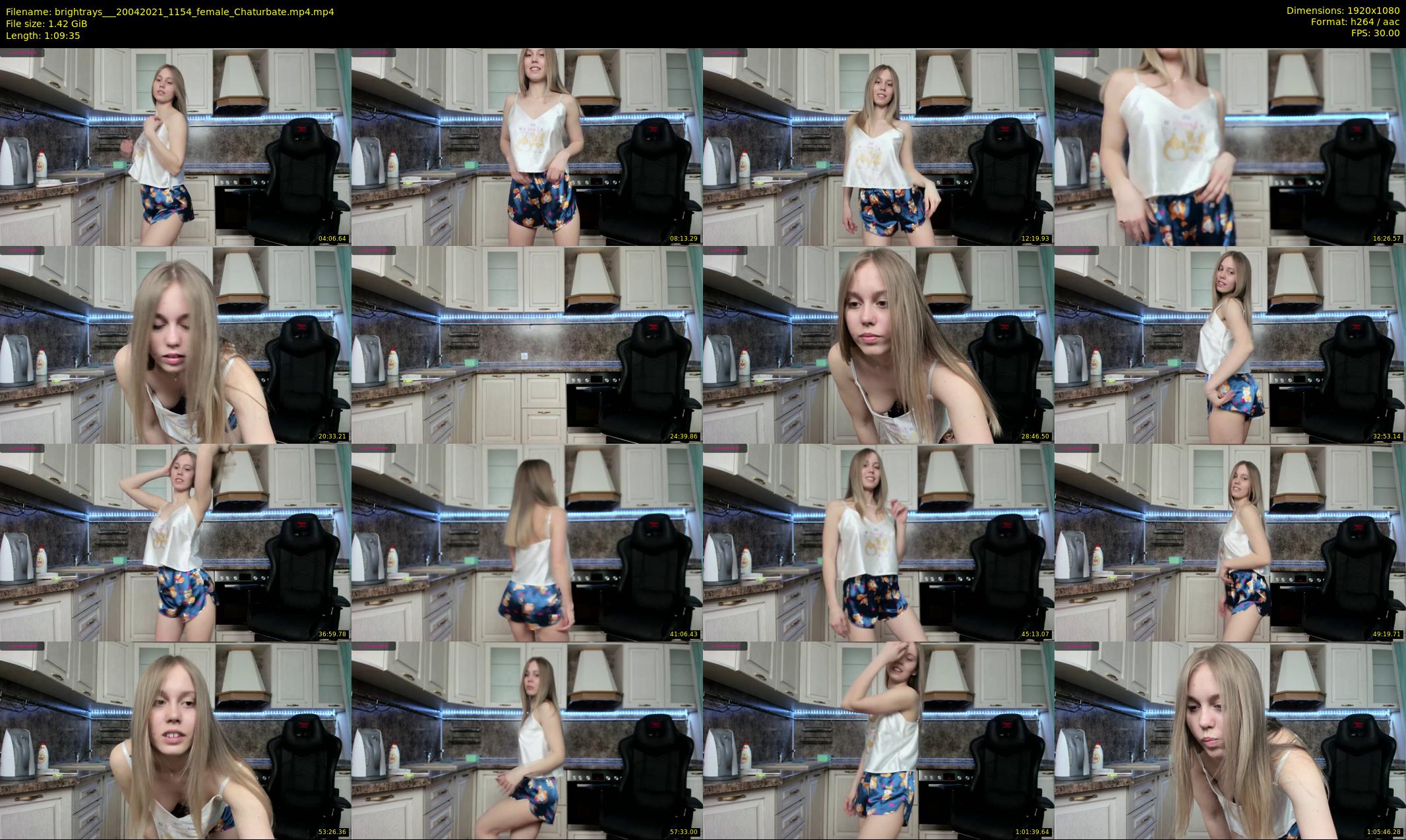 brightrays__ — 70 minute Chaturbate female cam show recording, 1080p, Apr 20, 2021