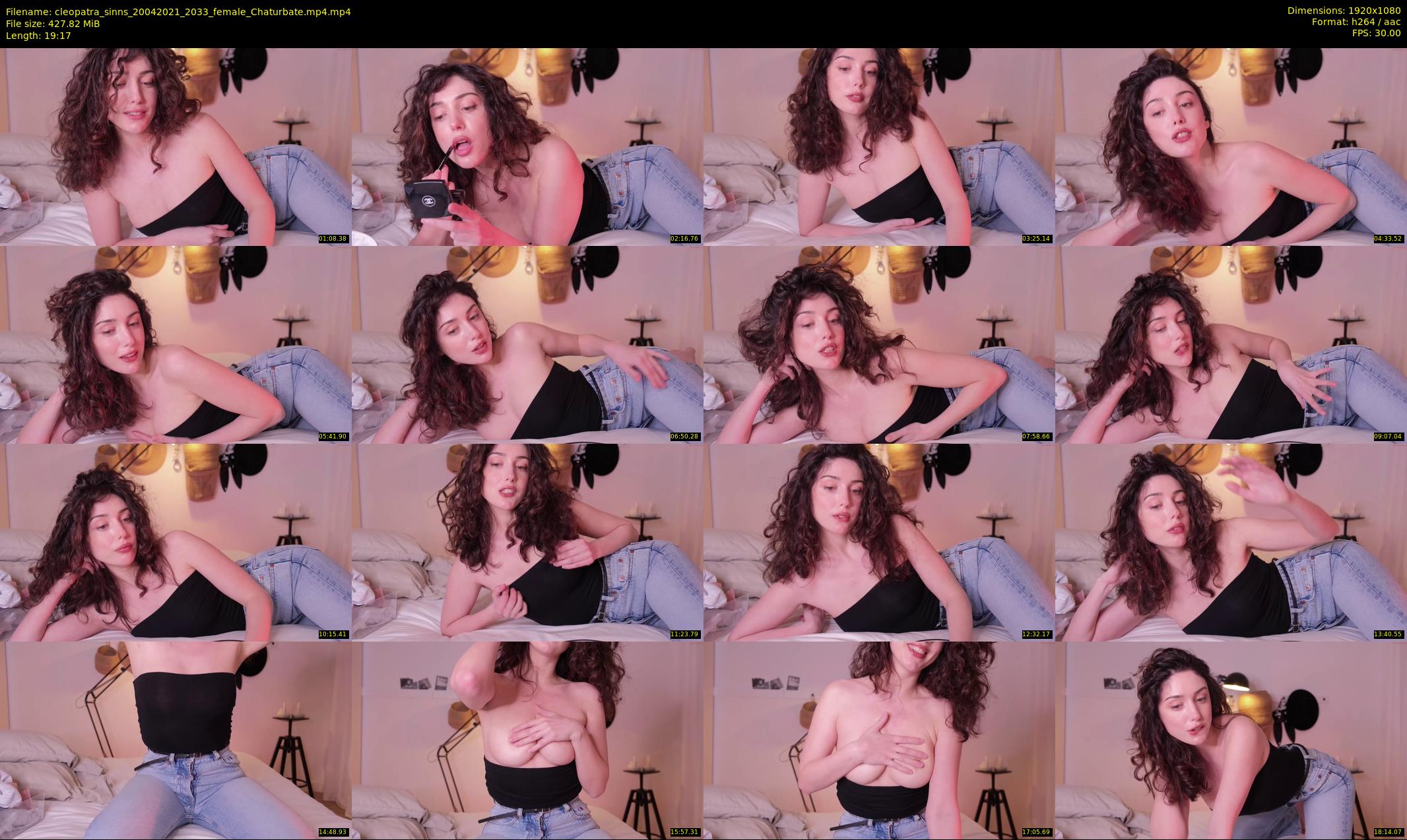 cleopatra_sinns — 20 minute Chaturbate female cam show recording, 1080p, Apr 20, 2021