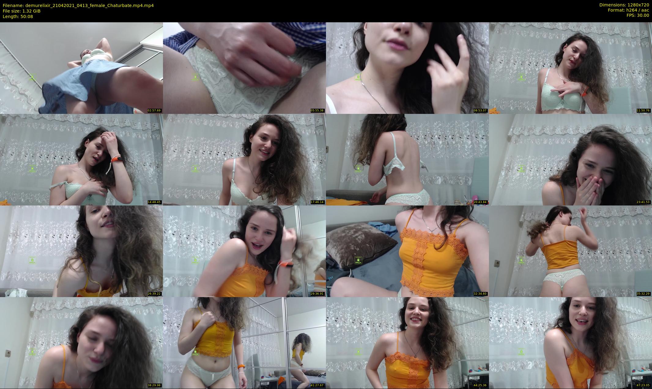 demurelixir — 51 minute Chaturbate female cam show recording, 720p, Apr 21, 2021