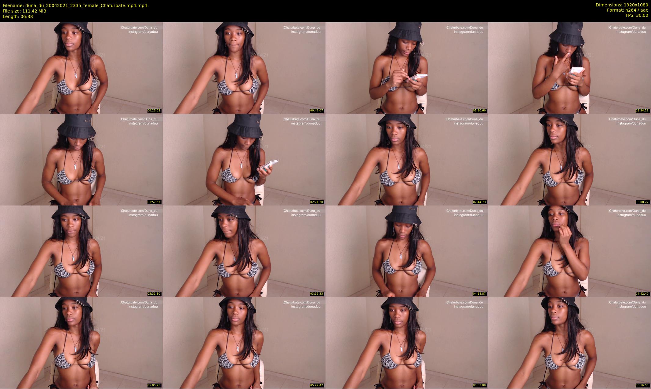 duna_du — 7 minute Chaturbate female cam show recording, 1080p, Apr 20, 2021
