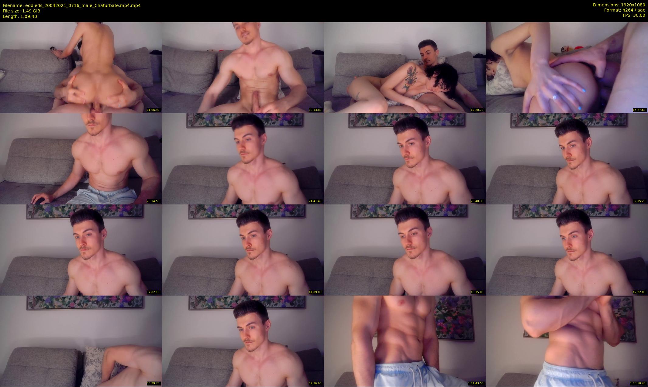 eddieds — 70 minute Chaturbate male cam show recording, 1080p, Apr 20, 2021