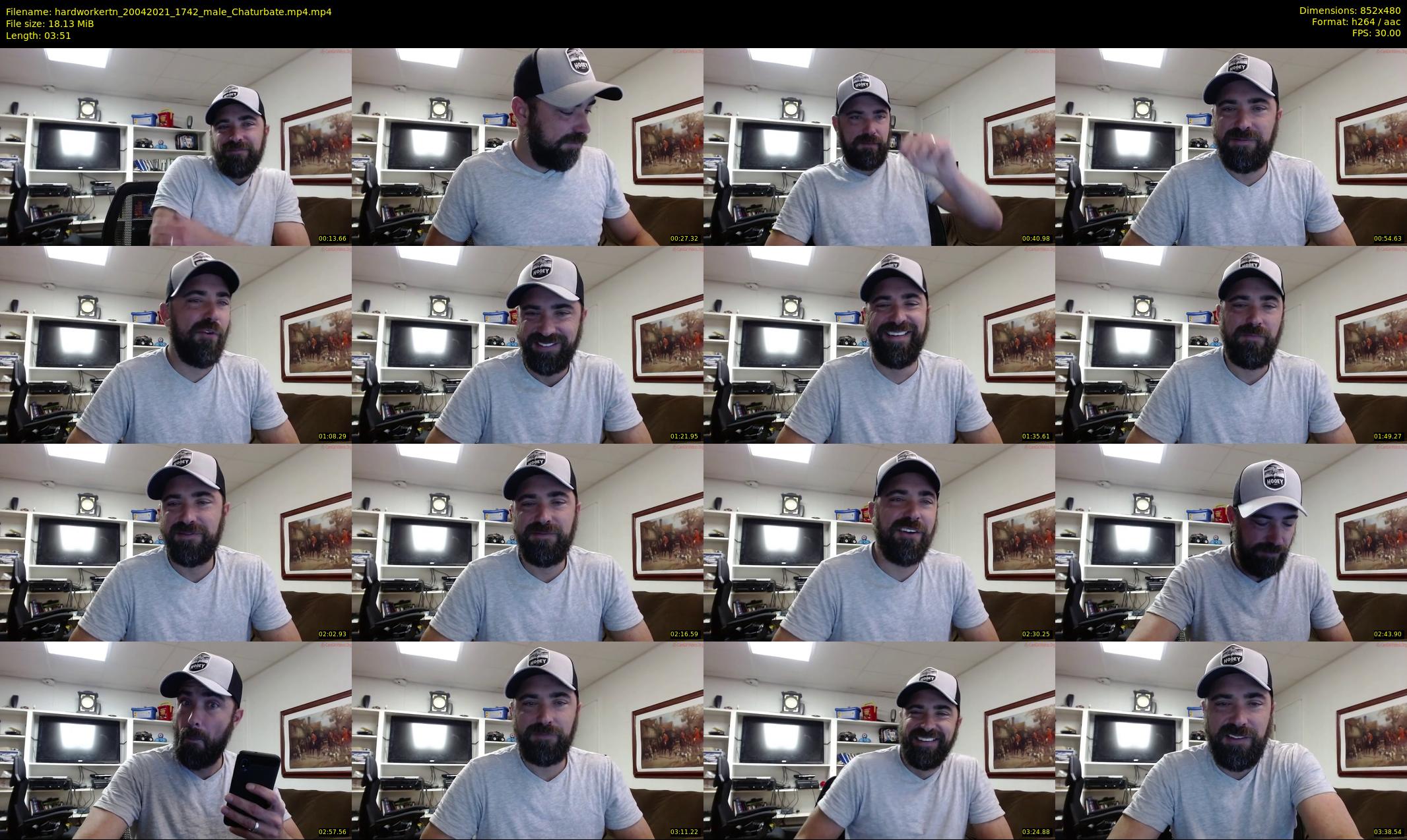 hardworkertn — 4 minute Chaturbate male cam show recording, 480p, Apr 20, 2021