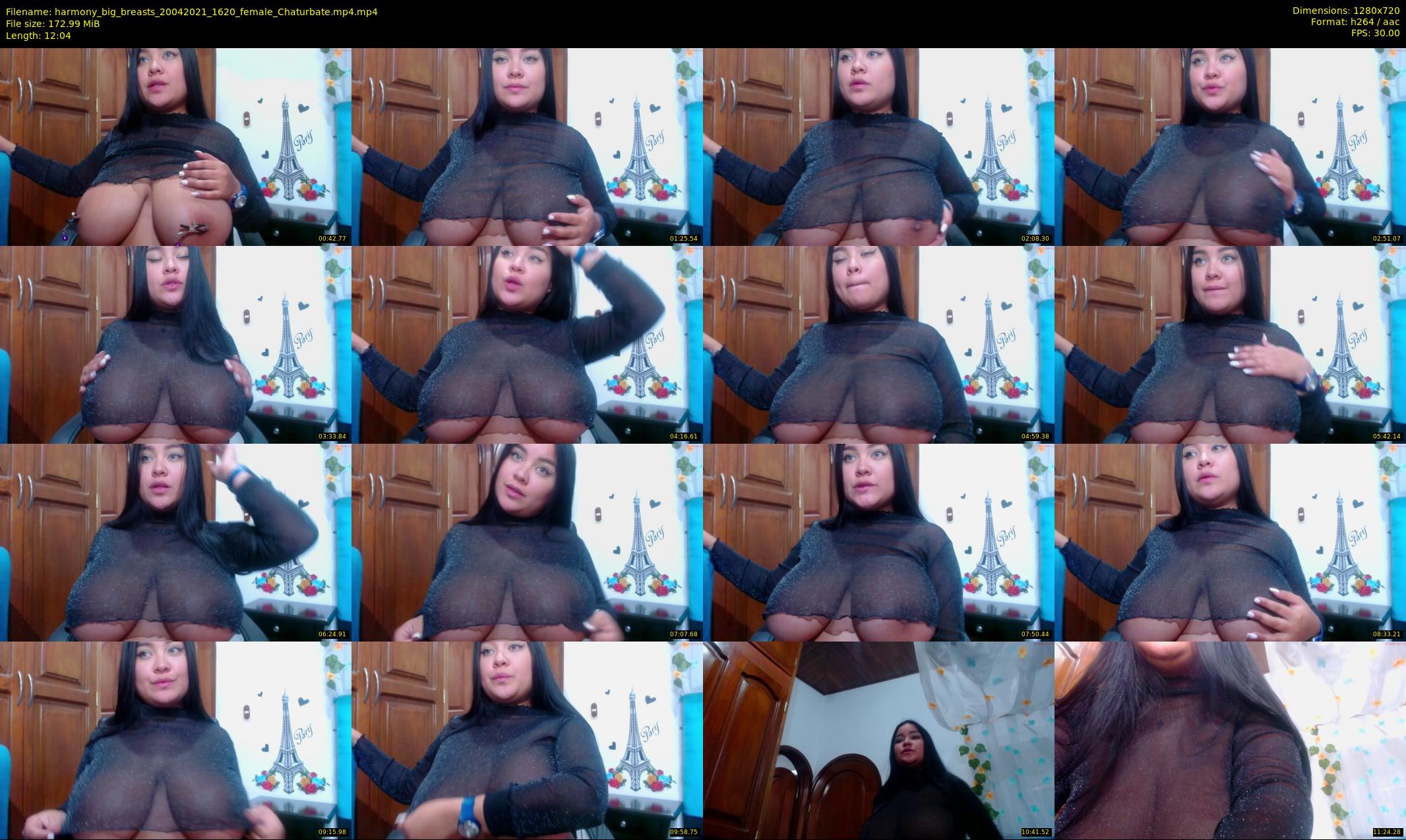 harmony_big_breasts — 13 minute Chaturbate female cam show recording, 720p, Apr 20, 2021