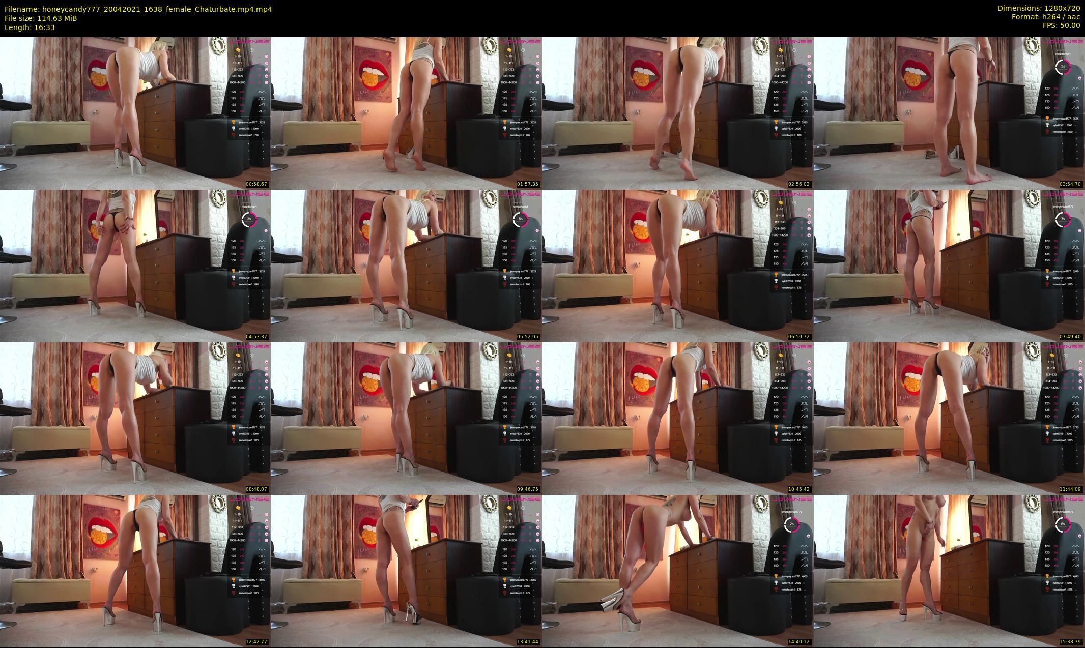 honeycandy777 — 17 minute Chaturbate couple cam show recording, 720p, Apr 20, 2021
