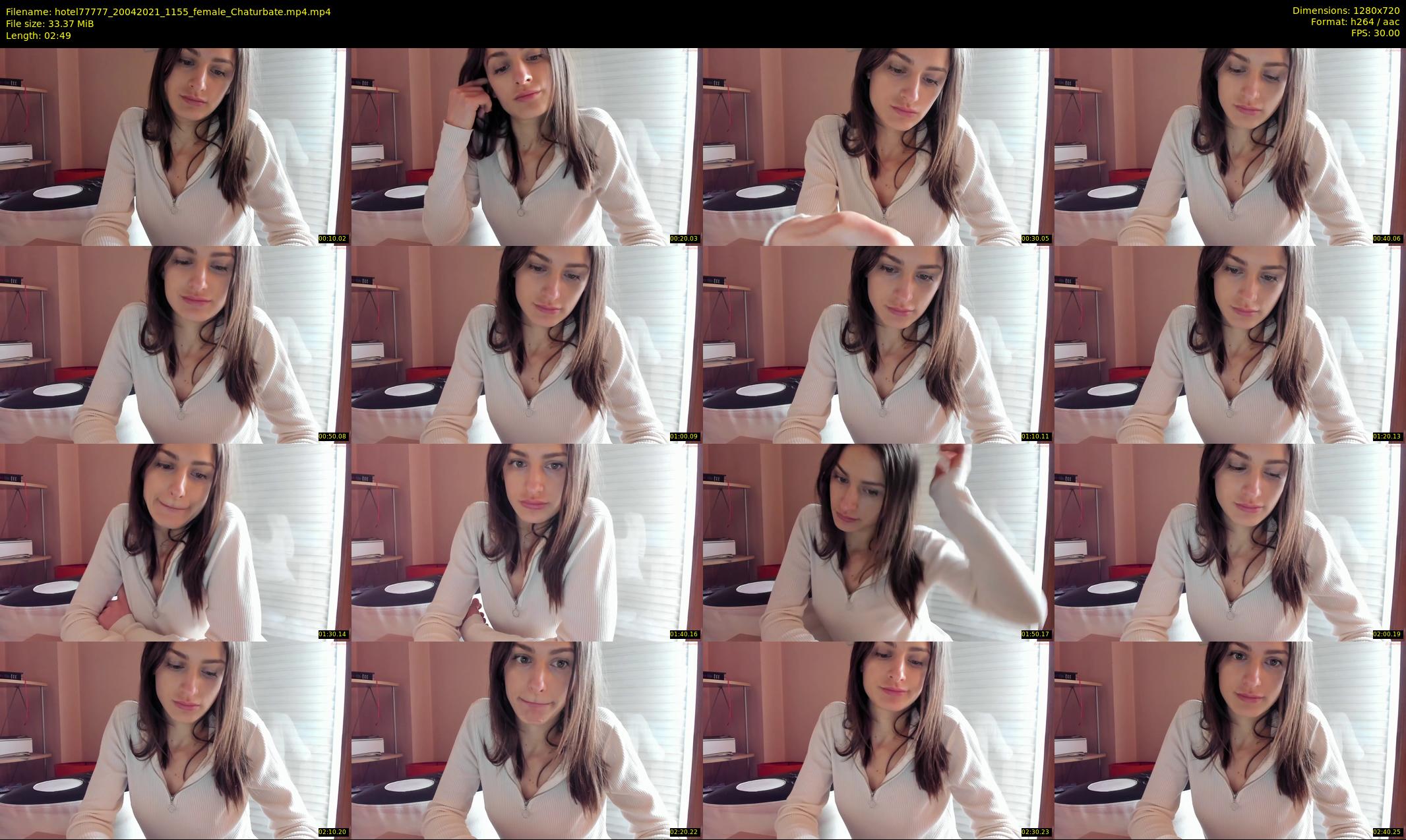 hotel77777 — 3 minute Chaturbate female cam show recording, 720p, Apr 20, 2021