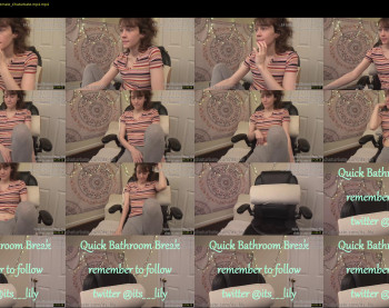 its_lily — 19 minute Chaturbate female cam show recording, 1080p, Apr 21, 2021