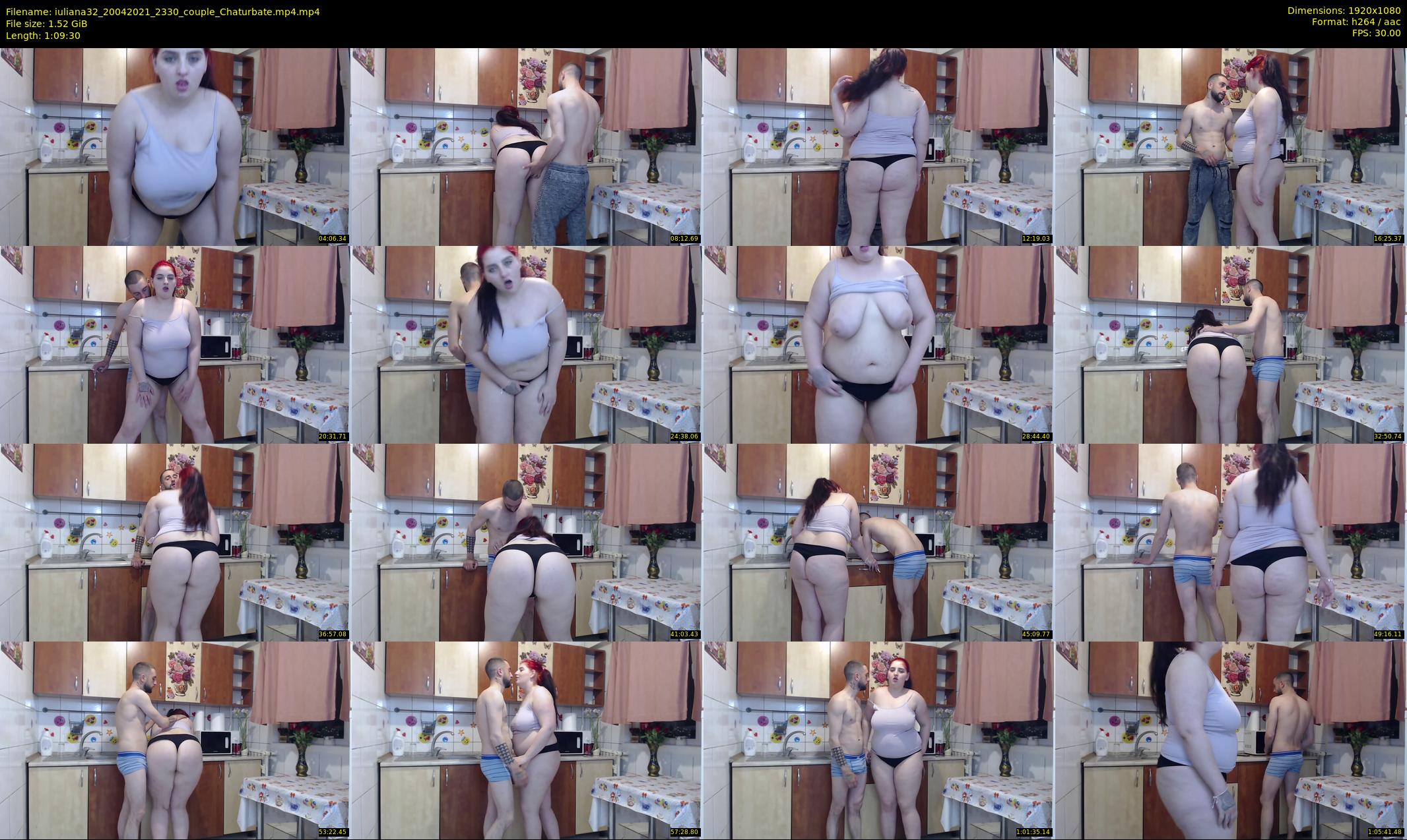 iuliana32 — 70 minute Chaturbate couple cam show recording, 1080p, Apr 20, 2021