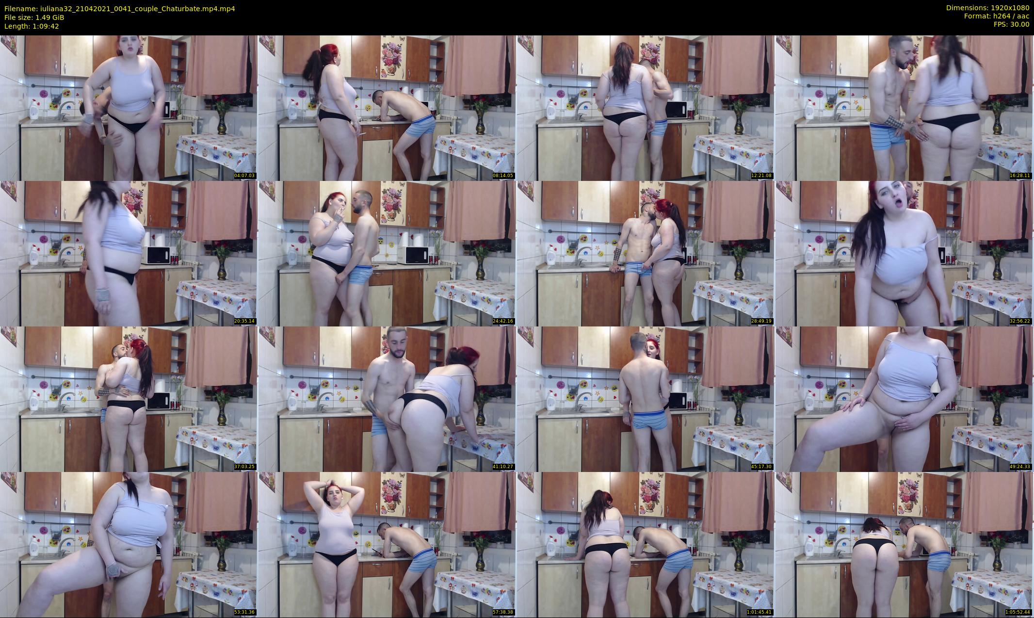 iuliana32 — 70 minute Chaturbate couple cam show recording, 1080p, Apr 21, 2021