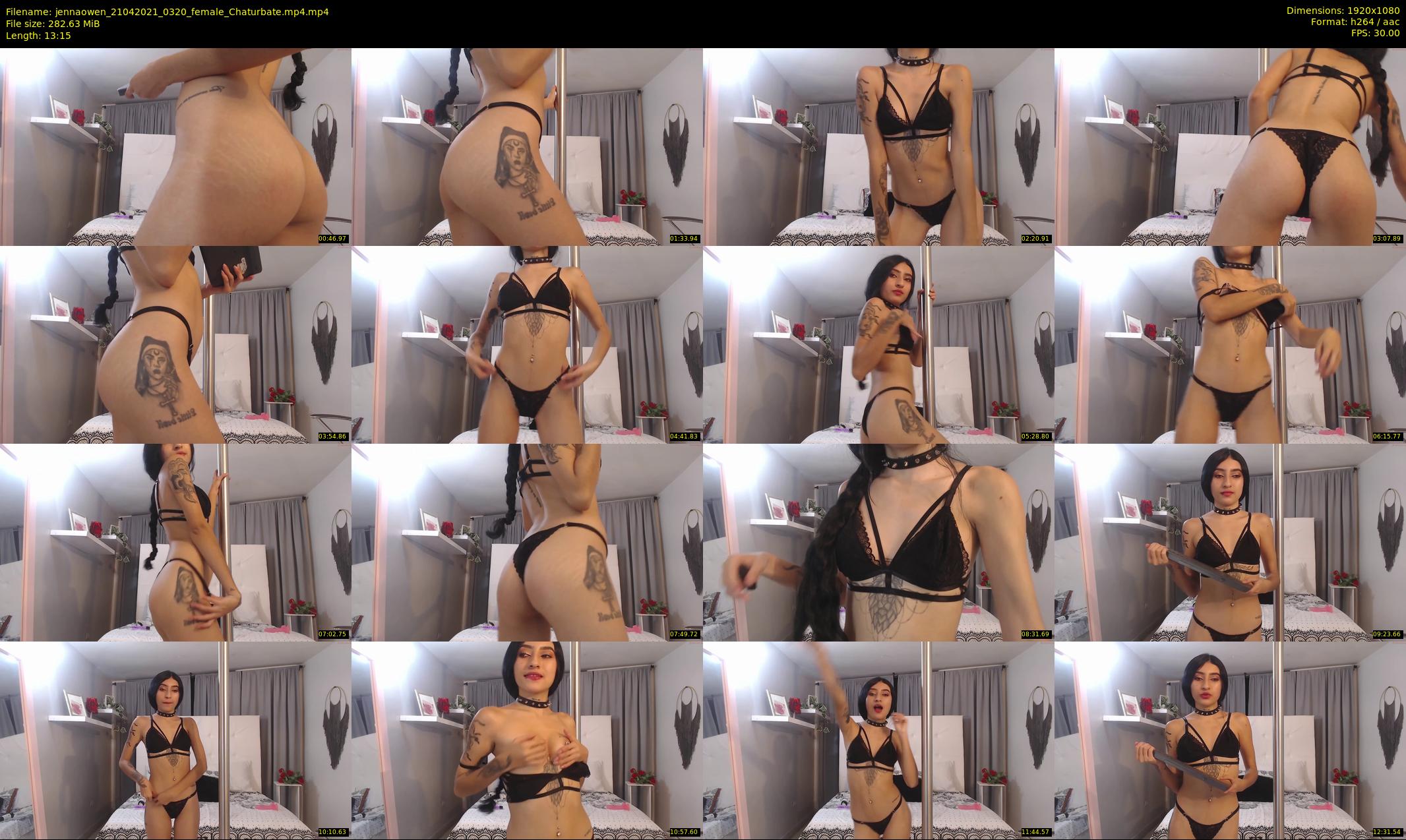 jennaowen — 14 minute Chaturbate female cam show recording, 1080p, Apr 21, 2021